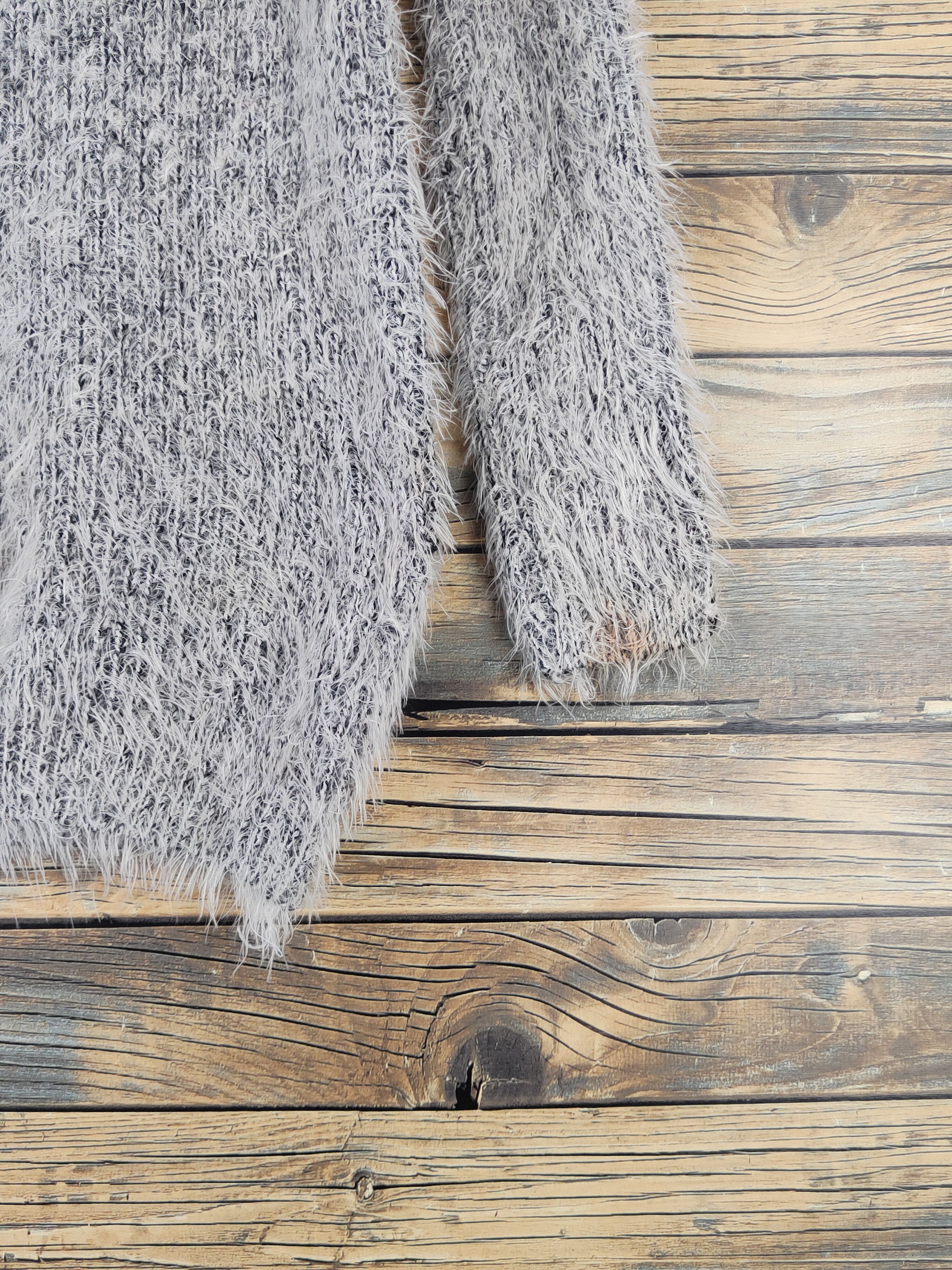 Japanese Brand Japanese Brand Black Shag Shaggy Fur Mohair Knitwear #W2134 Size S / US 4 / IT 40 - 6 Thumbnail