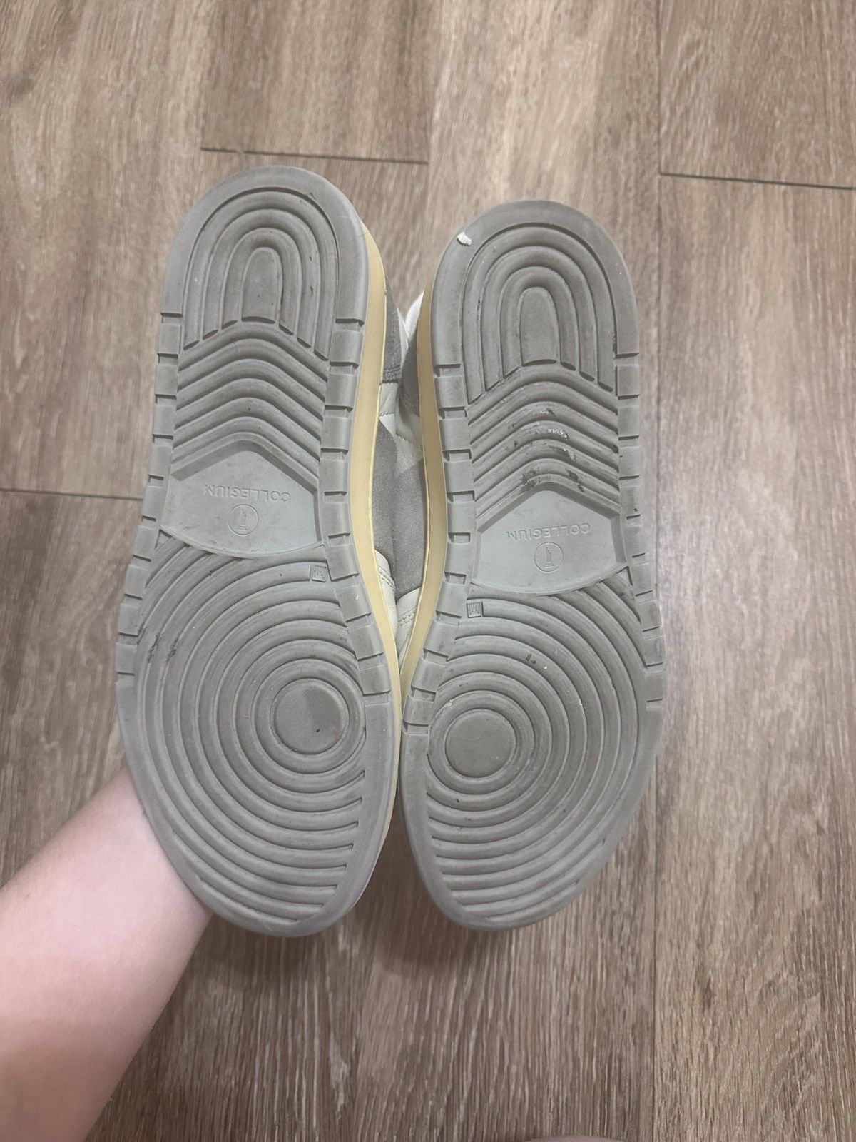 Collegium Collegium Off-White Pillar Destroyer High-Top Sneakers Size US 6.5 / EU 39-40 - 5 Thumbnail