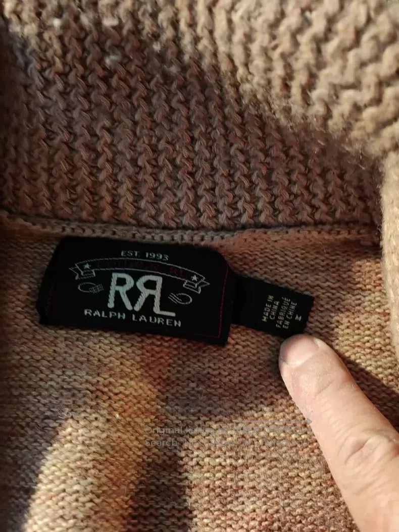 RRL Ralph Lauren RRL Ralph Lauren Southwest Green Fruit Collar Sweater Walk Size US M / EU 48-50 / 2 - 7 Thumbnail