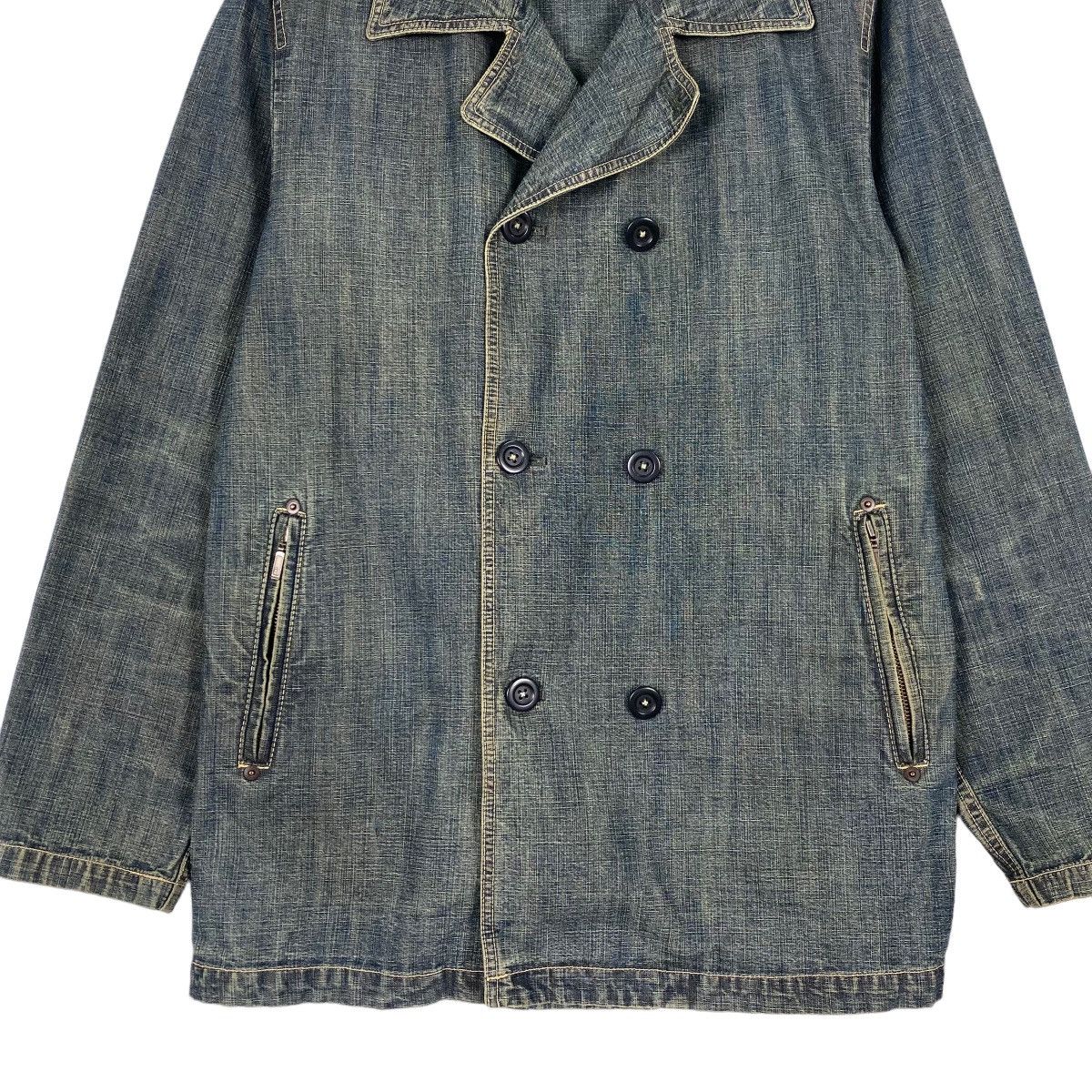 ABAHOUSE × Japanese Brand Abahouse double breasted denim jacket Size US M / EU 48-50 / 2 - 5 Thumbnail