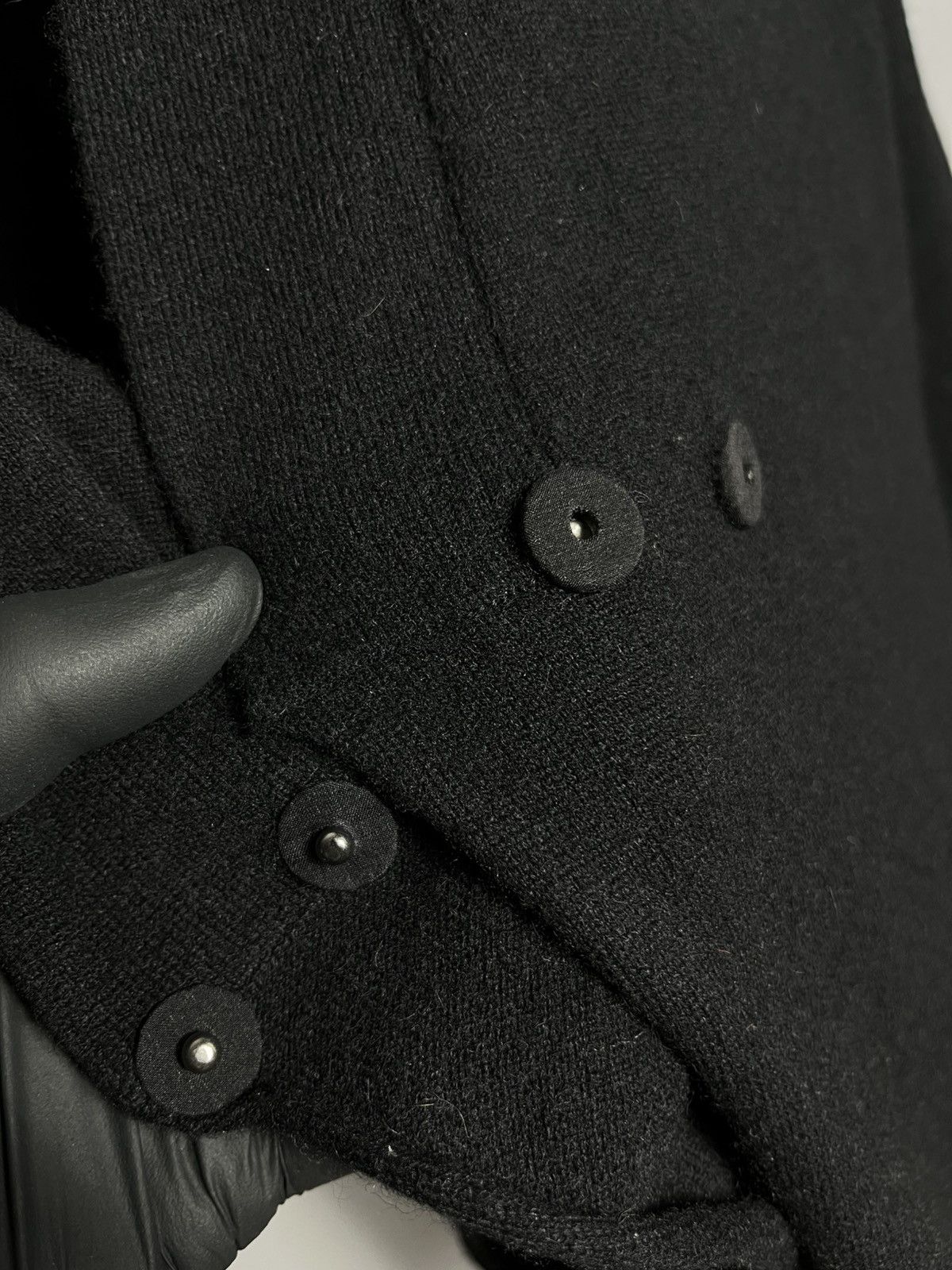 Brunello Cucinelli brunello cucinelli cashmere cardigan woman’s black long Size L / US 10 / IT 46 - 6 Thumbnail