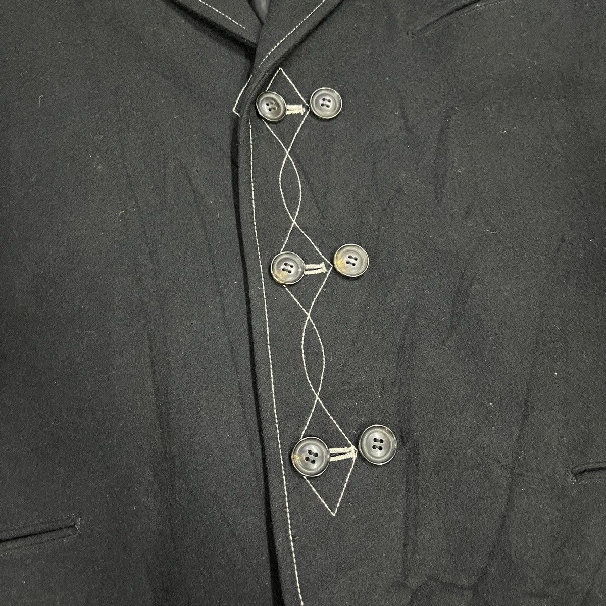 Japanese Brand × Yohji Yamamoto Vintage Yohji Yamamoto Blazer Size 38R - 3 Thumbnail