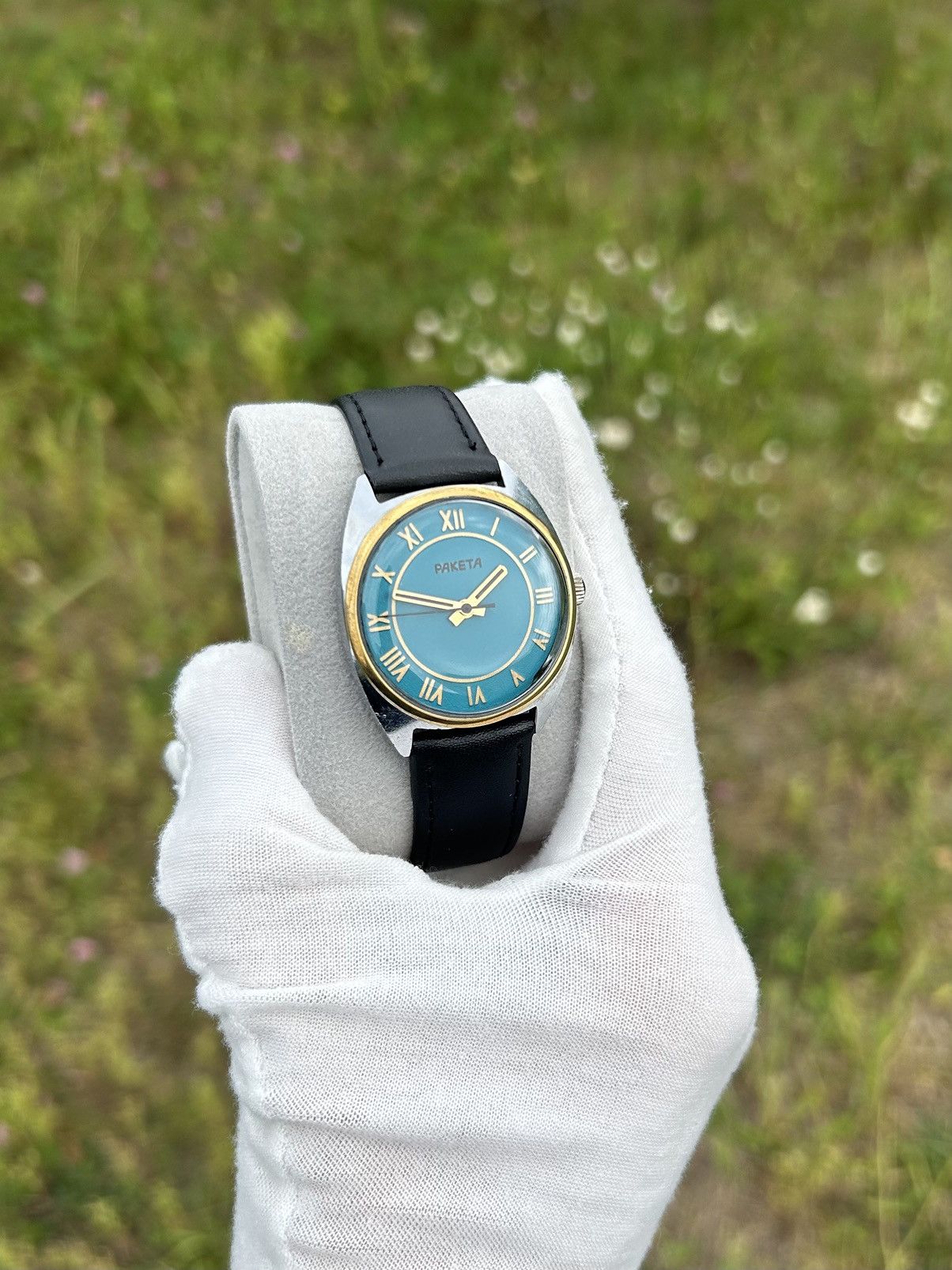 Vintage Vintage Watch Raketa Soviet USSR Mechanical Authentic 1980s Size ONE SIZE - 11 Thumbnail