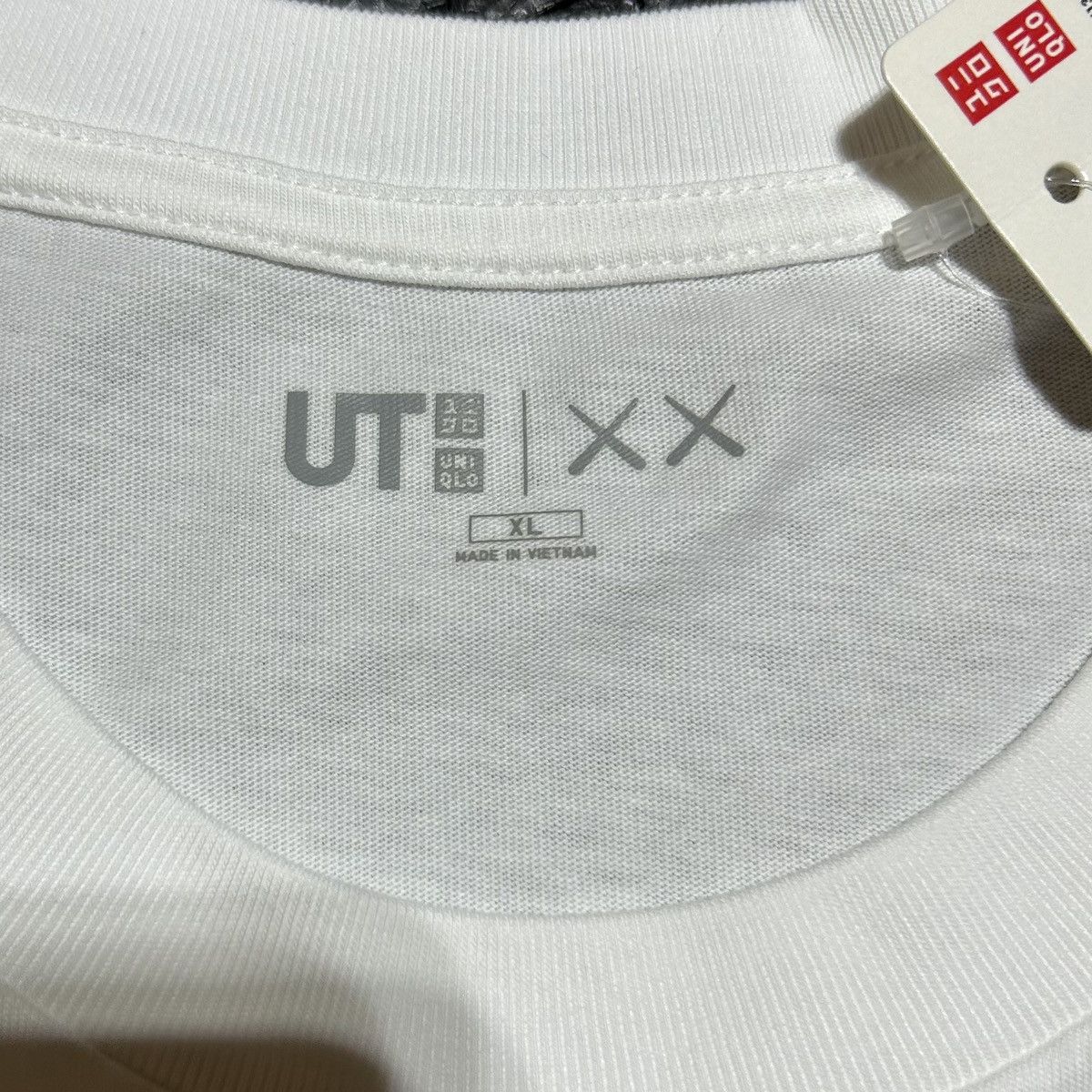 Kaws × Uniqlo KAWS x Uniqlo TShirt Men’s Size XL Companion White Pink NEW Size US XL / EU 56 / 4 - 3 Thumbnail