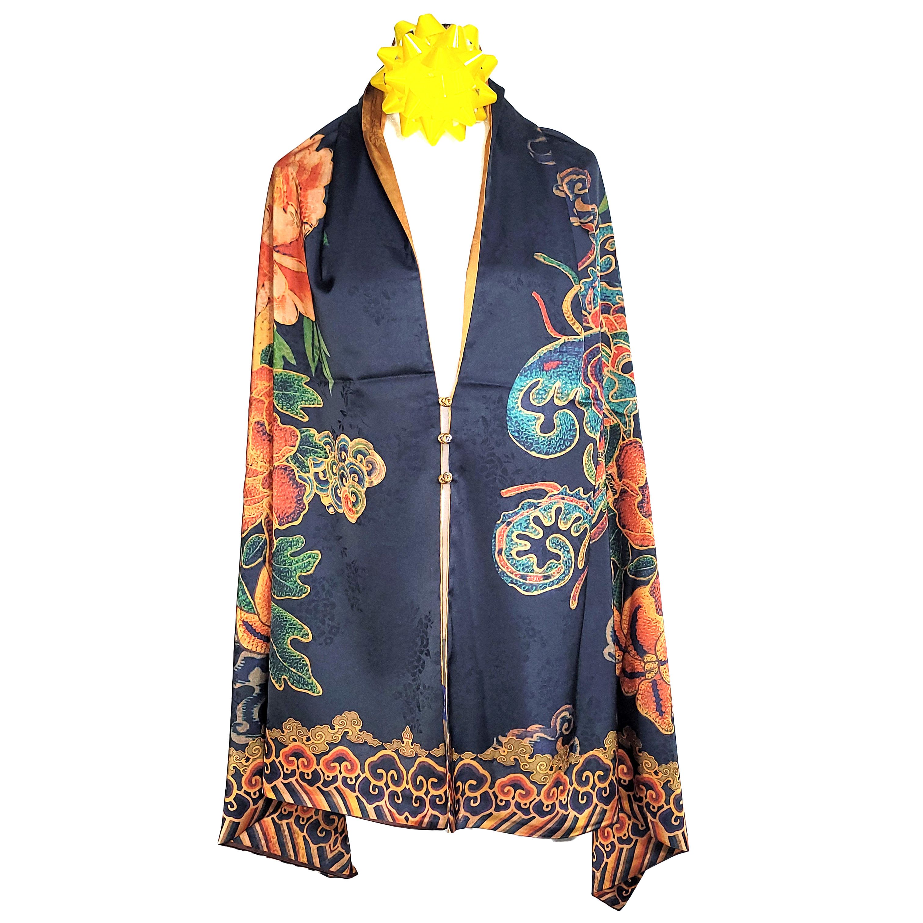 Other NWT Double-Sided Double-Layer Long Silk Scarf 27"x70" PK5991 Size ONE SIZE - 3 Thumbnail