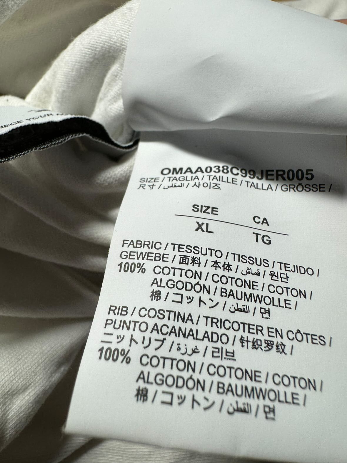 Off-White Caravaggio Arrow S/S Size US XL / EU 56 / 4 - 7 Thumbnail