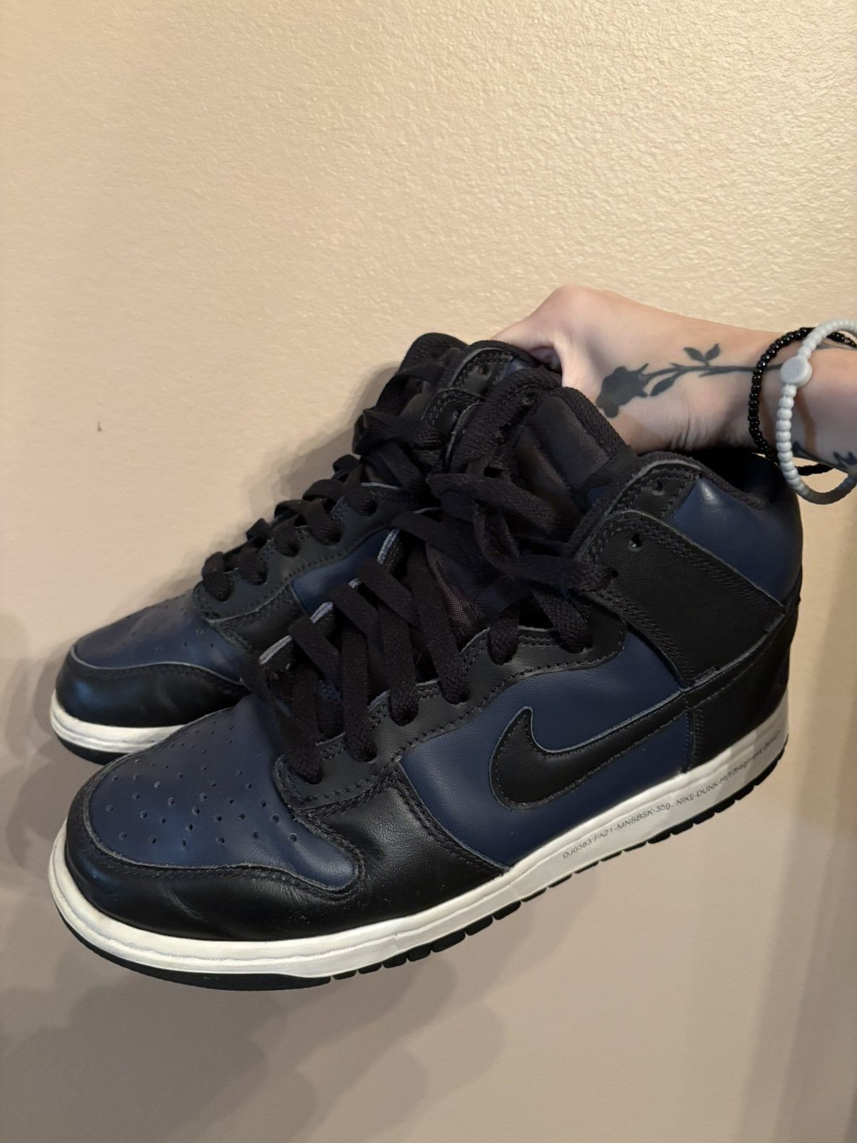 Fragment Design × Nike Fragment Design × Nike Dunk High ‘Tokyo' Size US 7.5 / EU 40-41 - 6 Thumbnail
