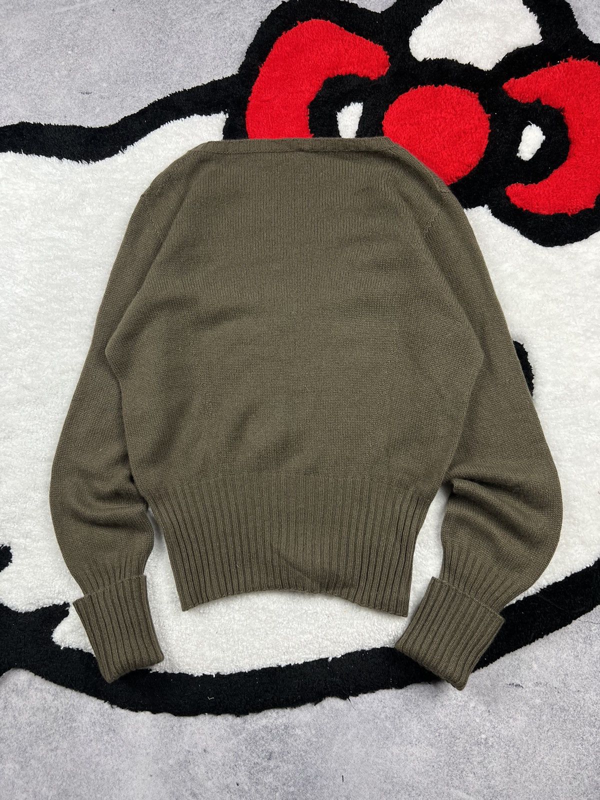 Vintage Jil Sander Brown Luxury Knit Sweater