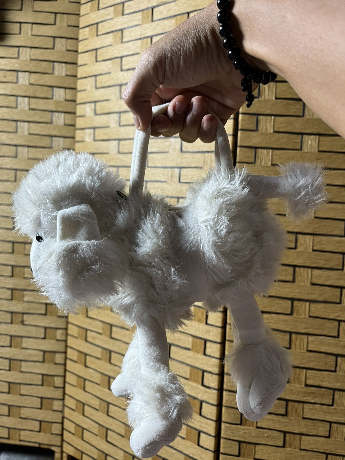 Designer × Japanese Brand Puppy Faux Fur Handbag Size ONE SIZE - 6 Thumbnail
