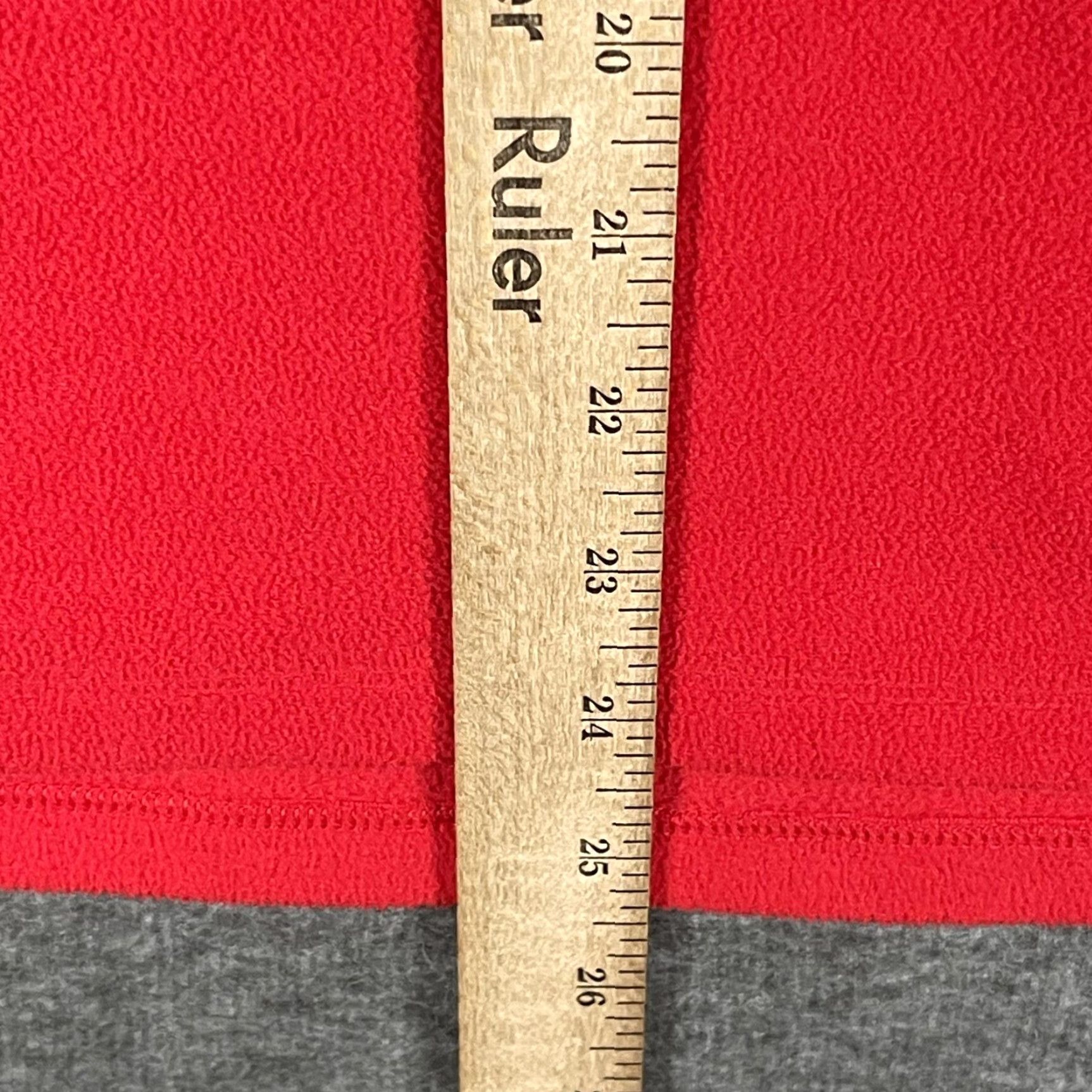 The North Face The North Face Flight Series Pullover Mens M Red Gray 1/4 Zip Fleece Top Size US M / EU 48-50 / 2 - 7 Thumbnail