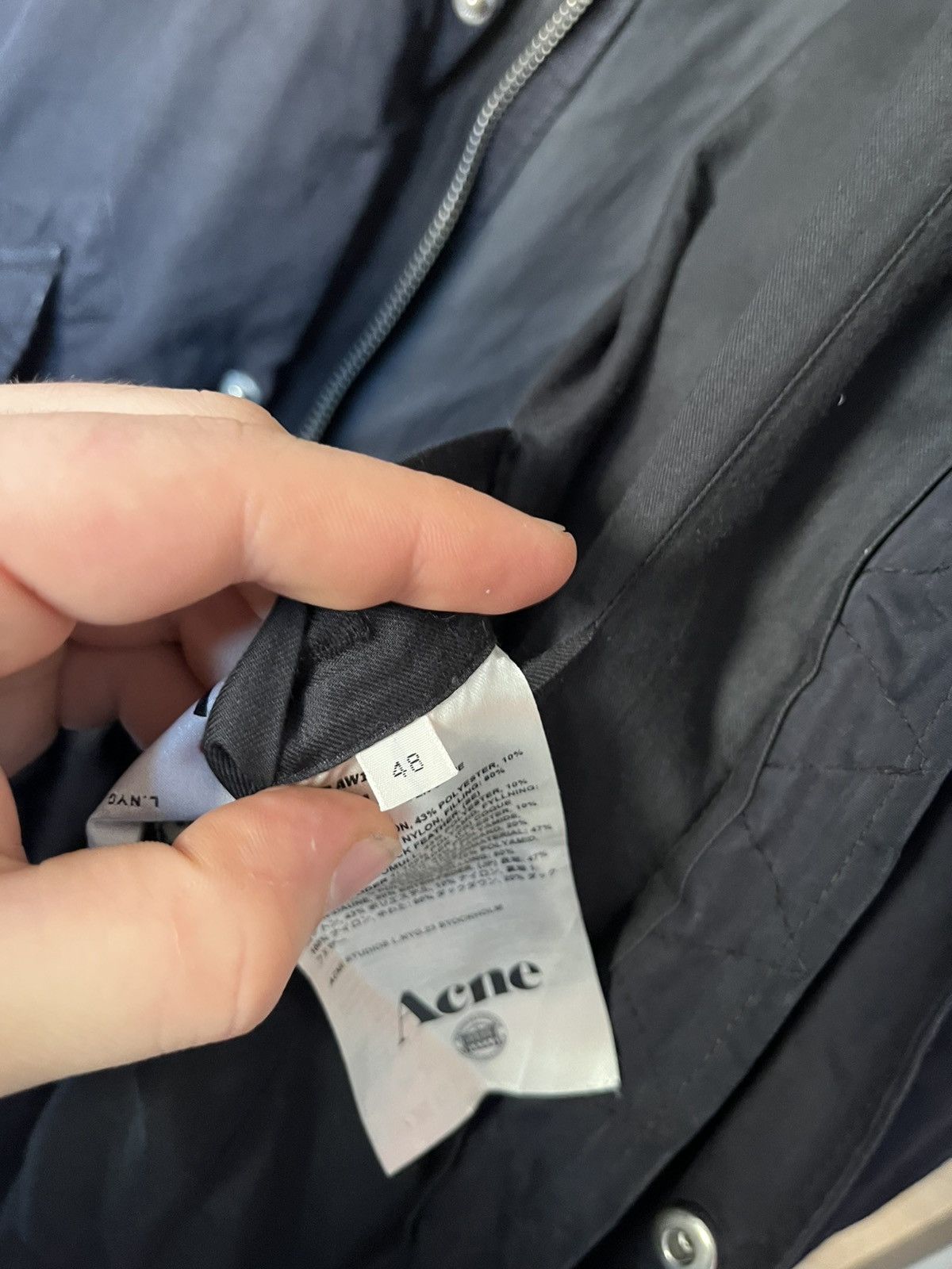 Acne Studios Archive Acne Studios Vancouver AW13 3in1 Jacket Black Down Size US L / EU 52-54 / 3 - 8 Thumbnail