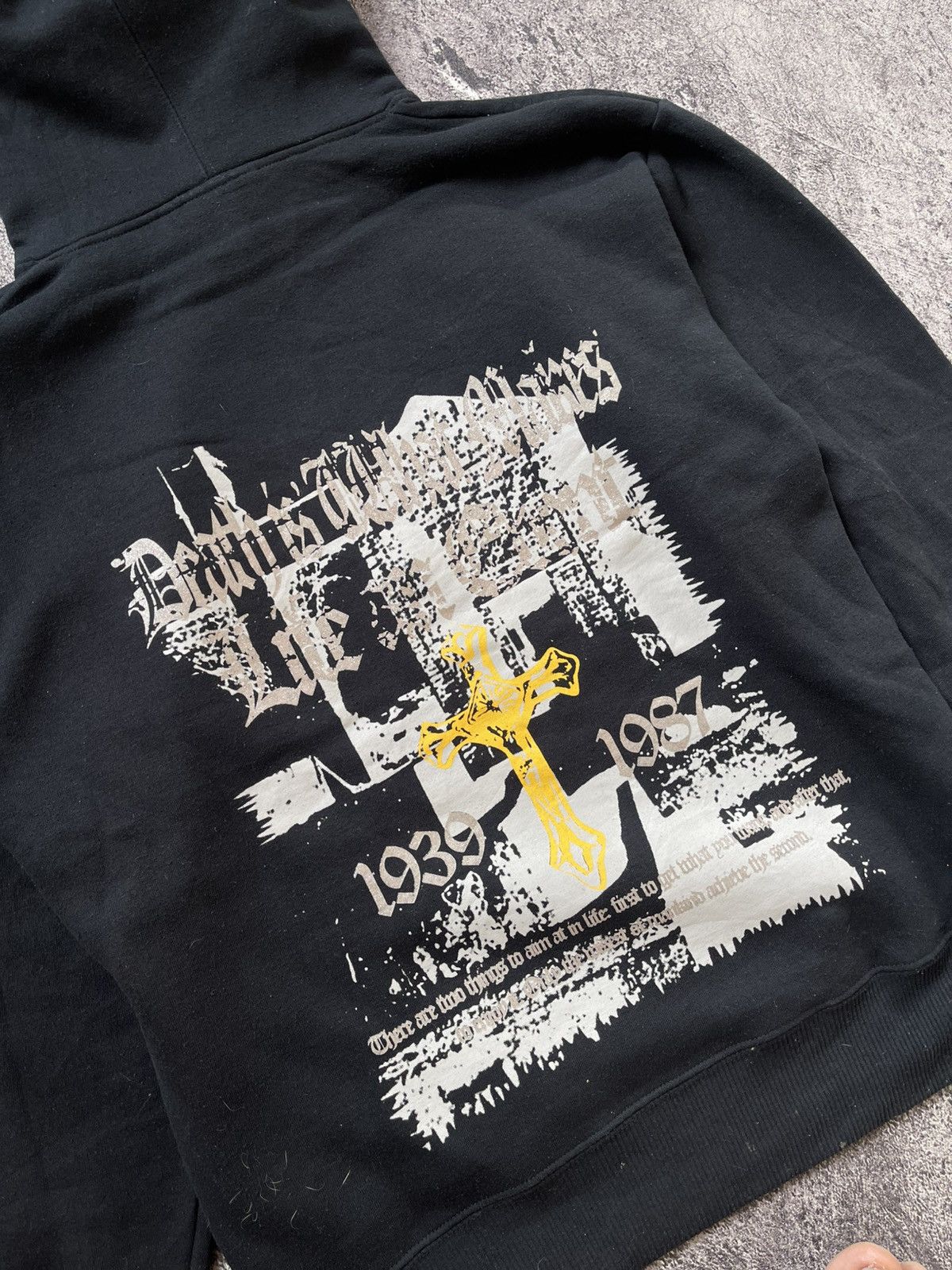 Japanese Brand Y2K Croos punk ifsixwasnine hoodie Size US L / EU 52-54 / 3 - 2 Thumbnail