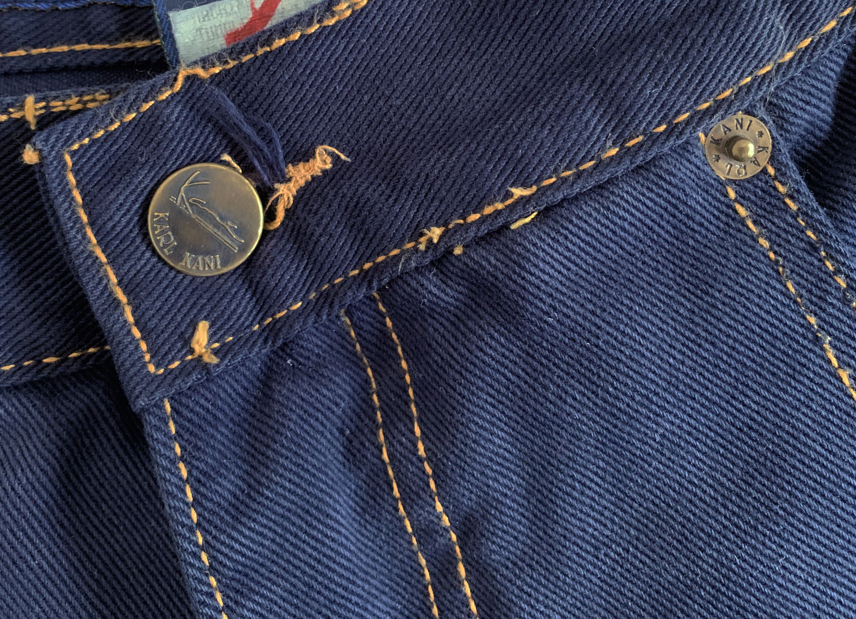 Karl Kani Vintage 90s KARL KANI Jeans Pants Denim 2pac Tupac Hip hop Size US 34 / EU 50 - 7 Thumbnail