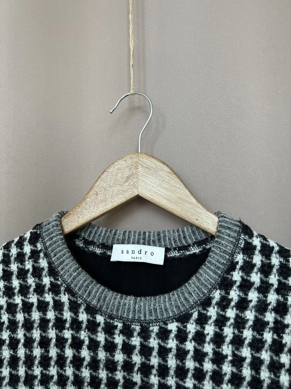 Sandro Sandro Wool Sweater Womens Size 2 or M Crew Neck Jumper Size M / US 6-8 / IT 42-44 - 9 Thumbnail