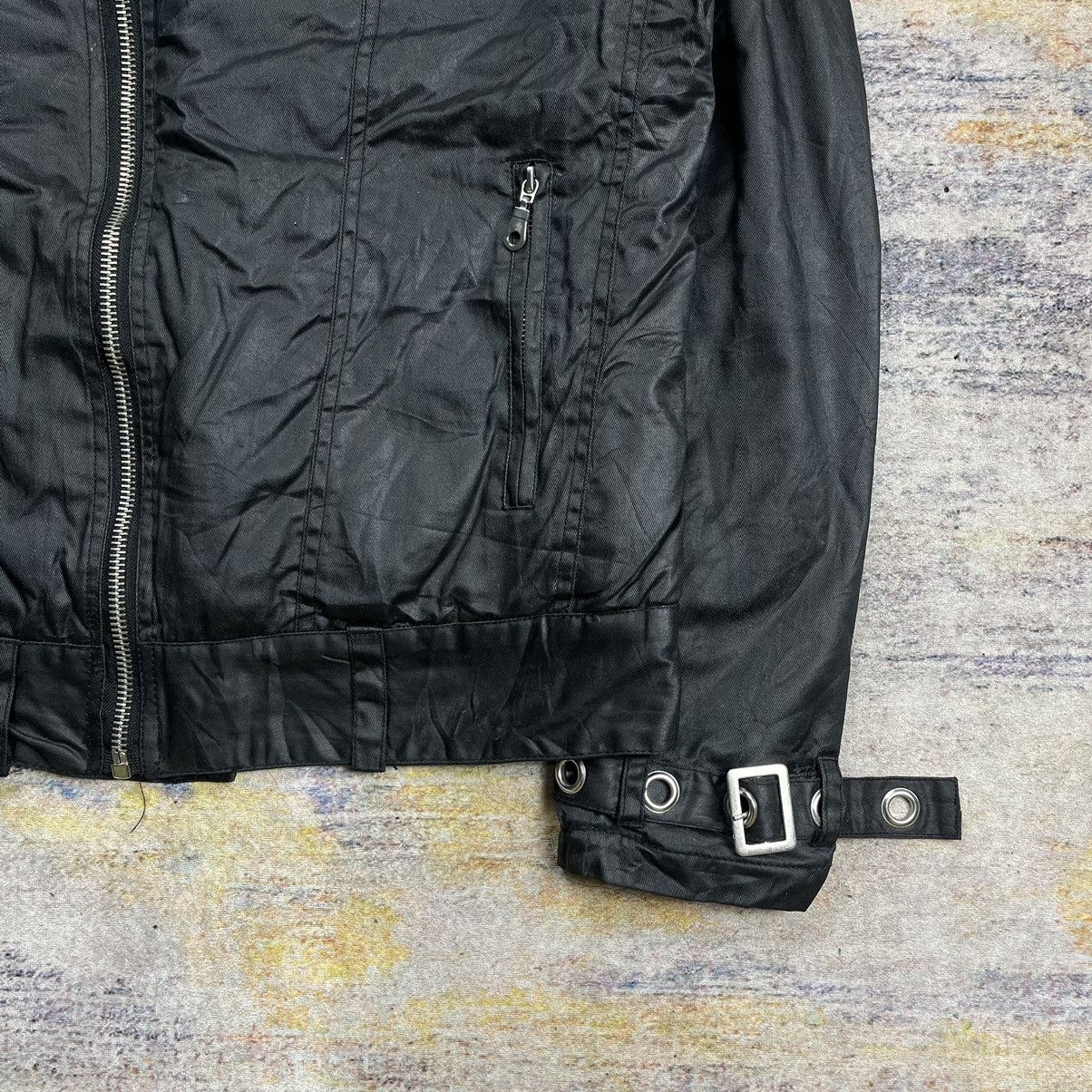 Japanese Brand Trixy fur rider bondage coated jacket vkei style Size US M / EU 48-50 / 2 - 6 Thumbnail