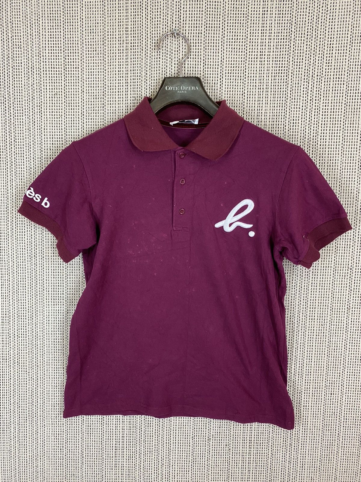 Designer × Vintage × agnes b. Agnes b paris polo shirt made in italy Size US M / EU 48-50 / 2 - 1 Thumbnail
