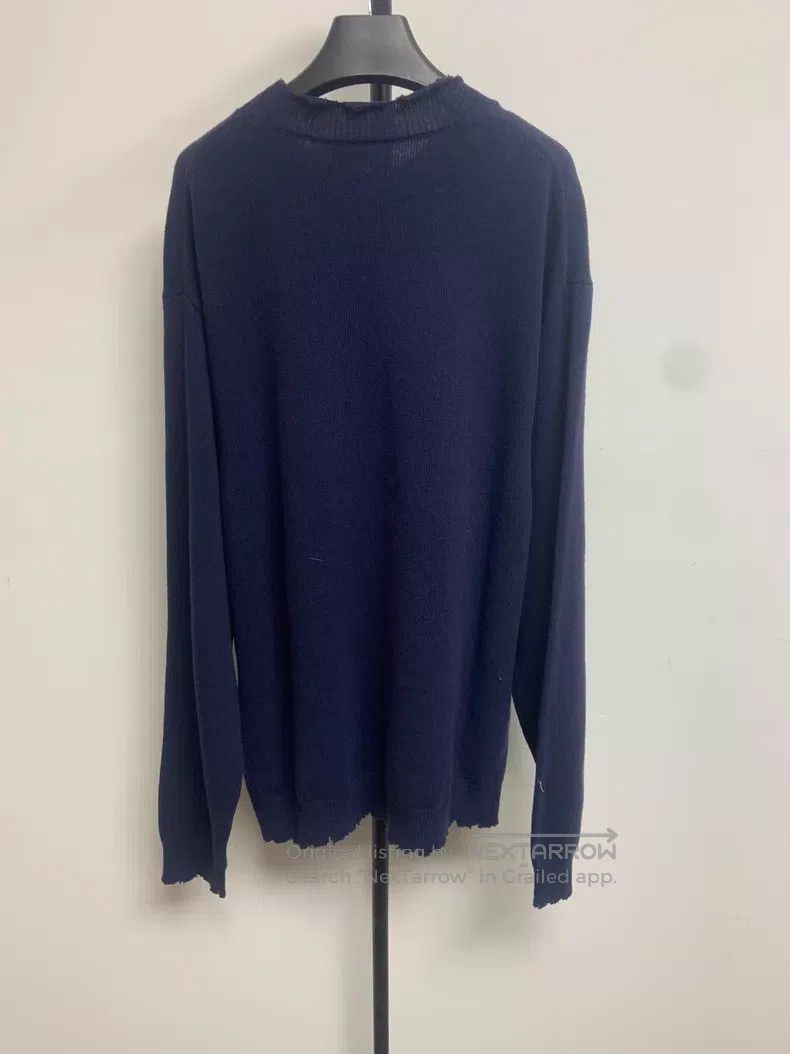 Balenciaga Balenciaga Logo Knit High Neck Woolen Sweater Size US M / EU 48-50 / 2 - 2 Thumbnail