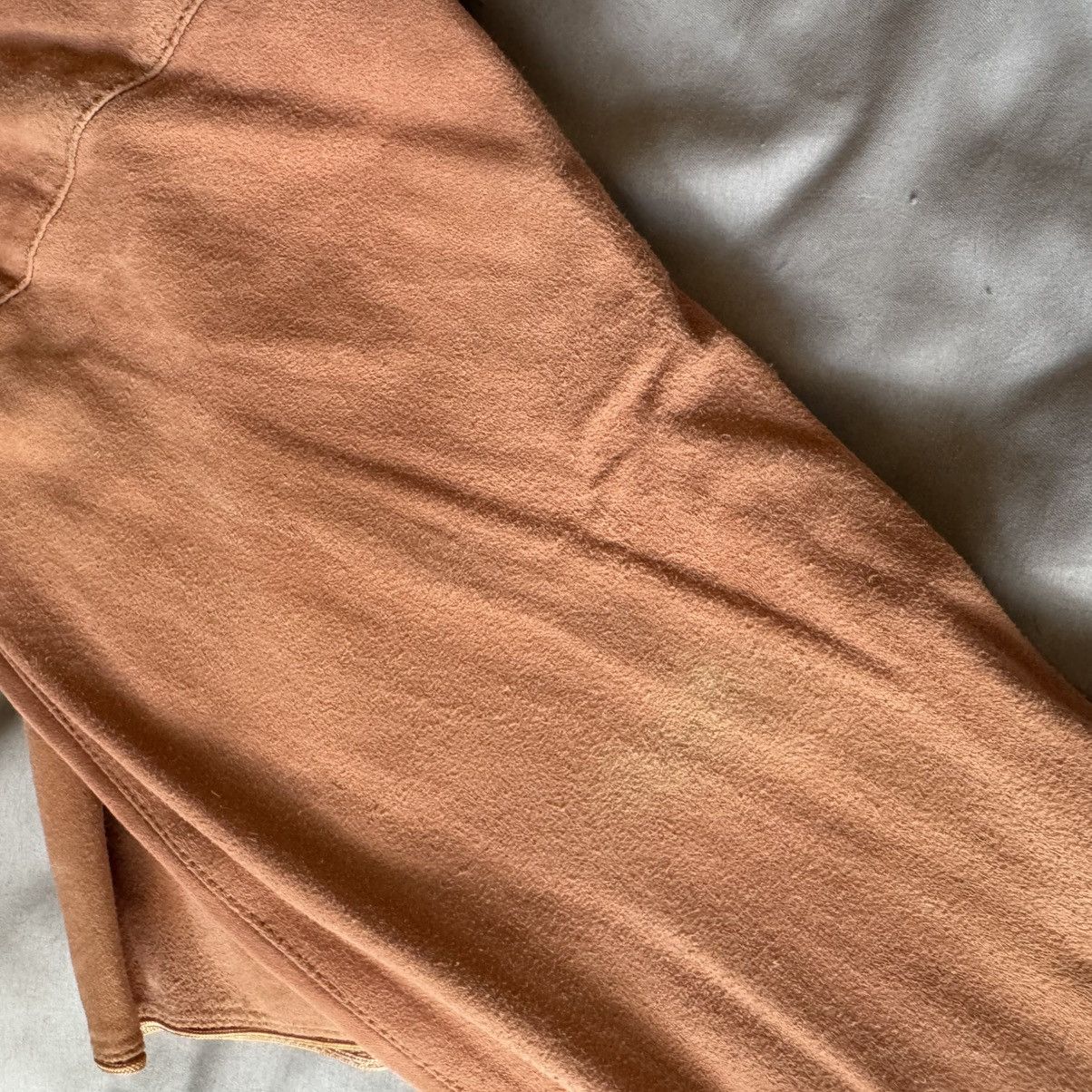 Calvin Klein CALVIN KLEIN Vintage 70s Pink Suede Top M 6 8 Boho 60s Size M / US 6-8 / IT 42-44 - 23 Thumbnail