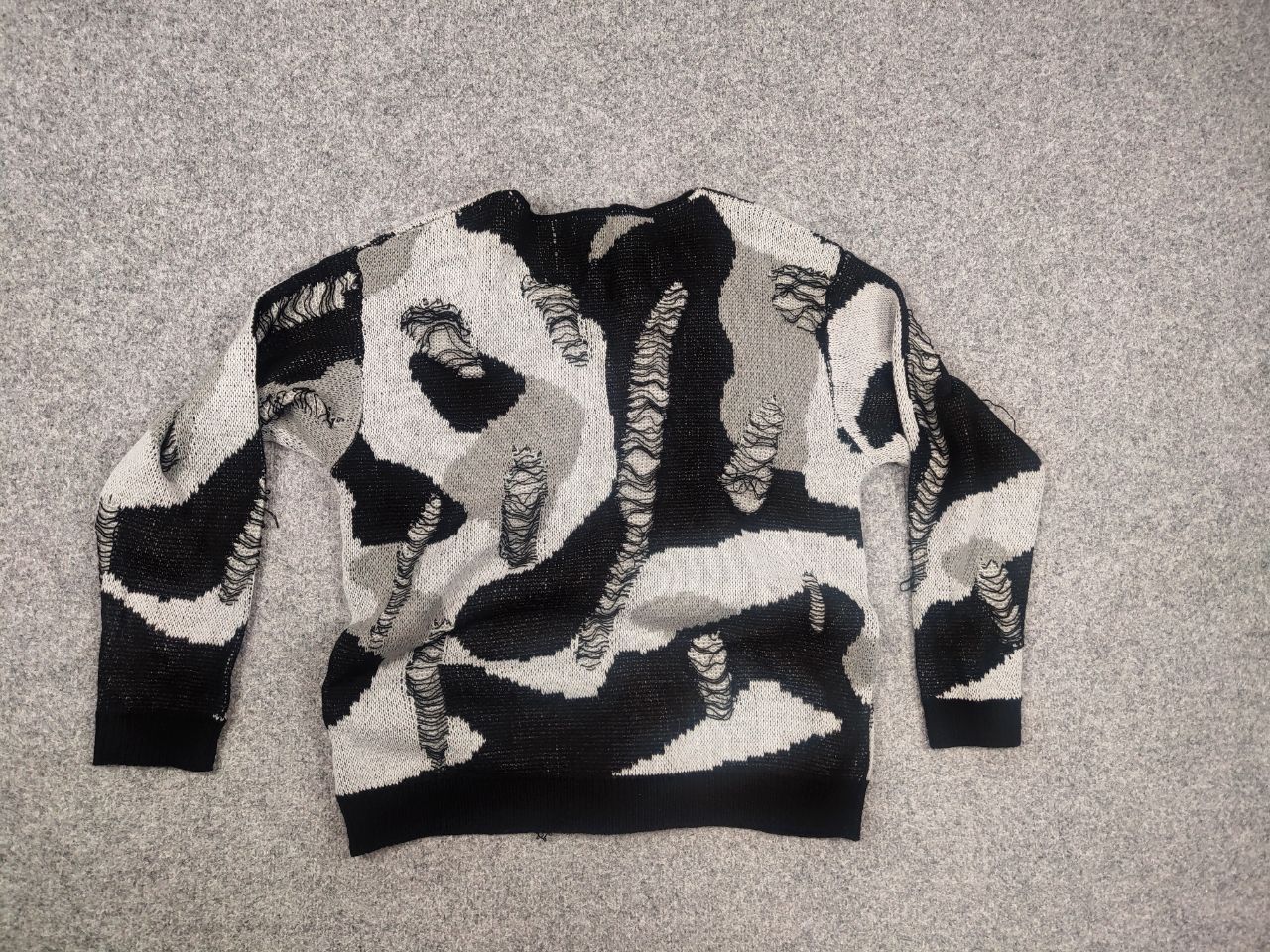 If Six Was Nine Vintage Japan if six was nine Style distressed Knit Sweater Size US M / EU 48-50 / 2 - 10 Thumbnail