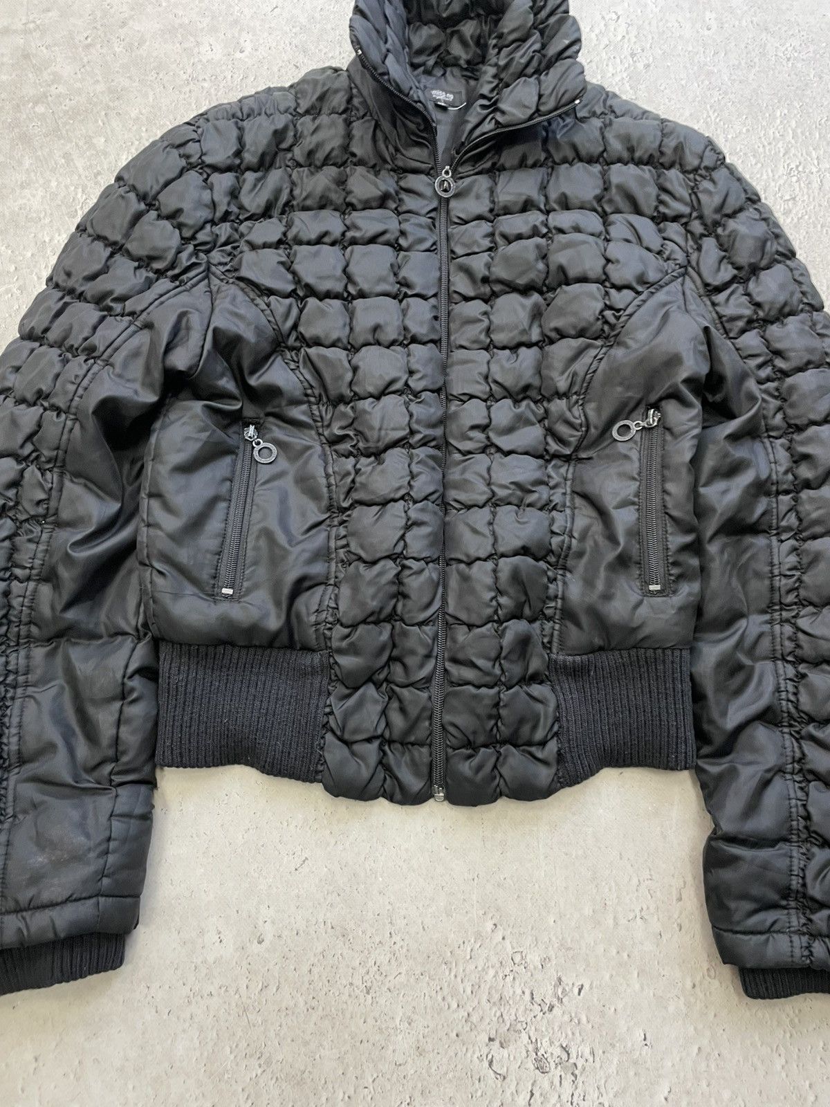 14th Addiction Rare rick owens style hype cropped bomber japan jacket Size US M / EU 48-50 / 2 - 6 Thumbnail