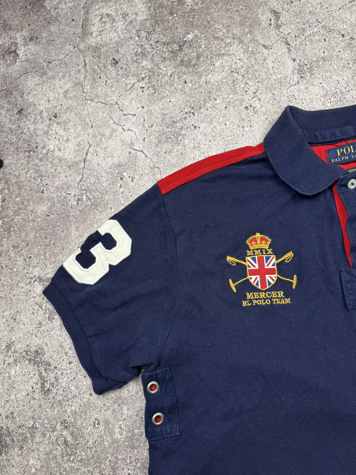 Polo Ralph Lauren Vintage Polo Ralph Lauren Mercer Y2K Rugby Polo Shirt Japan Size US M / EU 48-50 / 2 - 5 Thumbnail