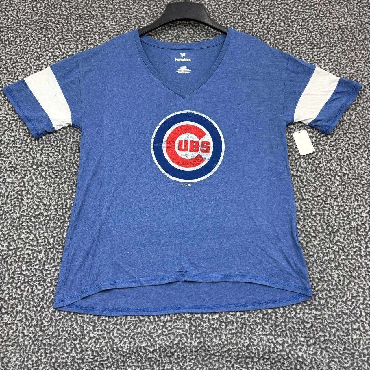 Other Chicago Cubs Shirt Men Fanatics Short Sleeve V-Neck New M Size US M / EU 48-50 / 2 - 1 Thumbnail