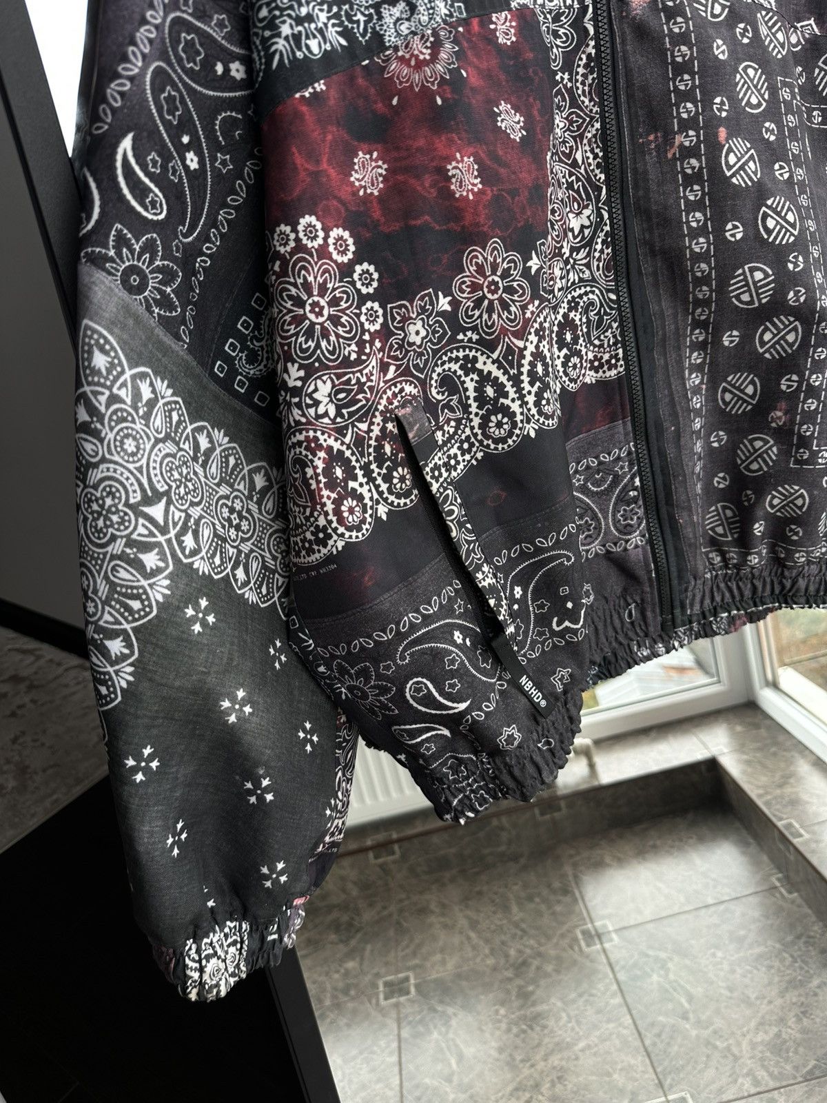 Neighborhood Neighborhood Japan Track-B/E-JKT Bandana Patchwork Jacket Size US L / EU 52-54 / 3 - 4 Thumbnail