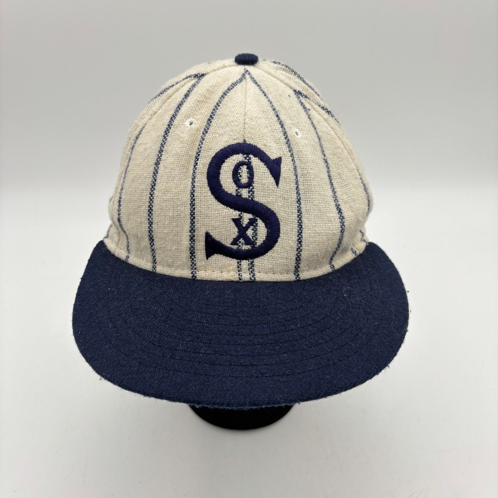 American Needle × MLB × Vintage VTG American Needle Chicago White Sox Wool Baseball Hat 71/8 Size ONE SIZE - 1 Thumbnail