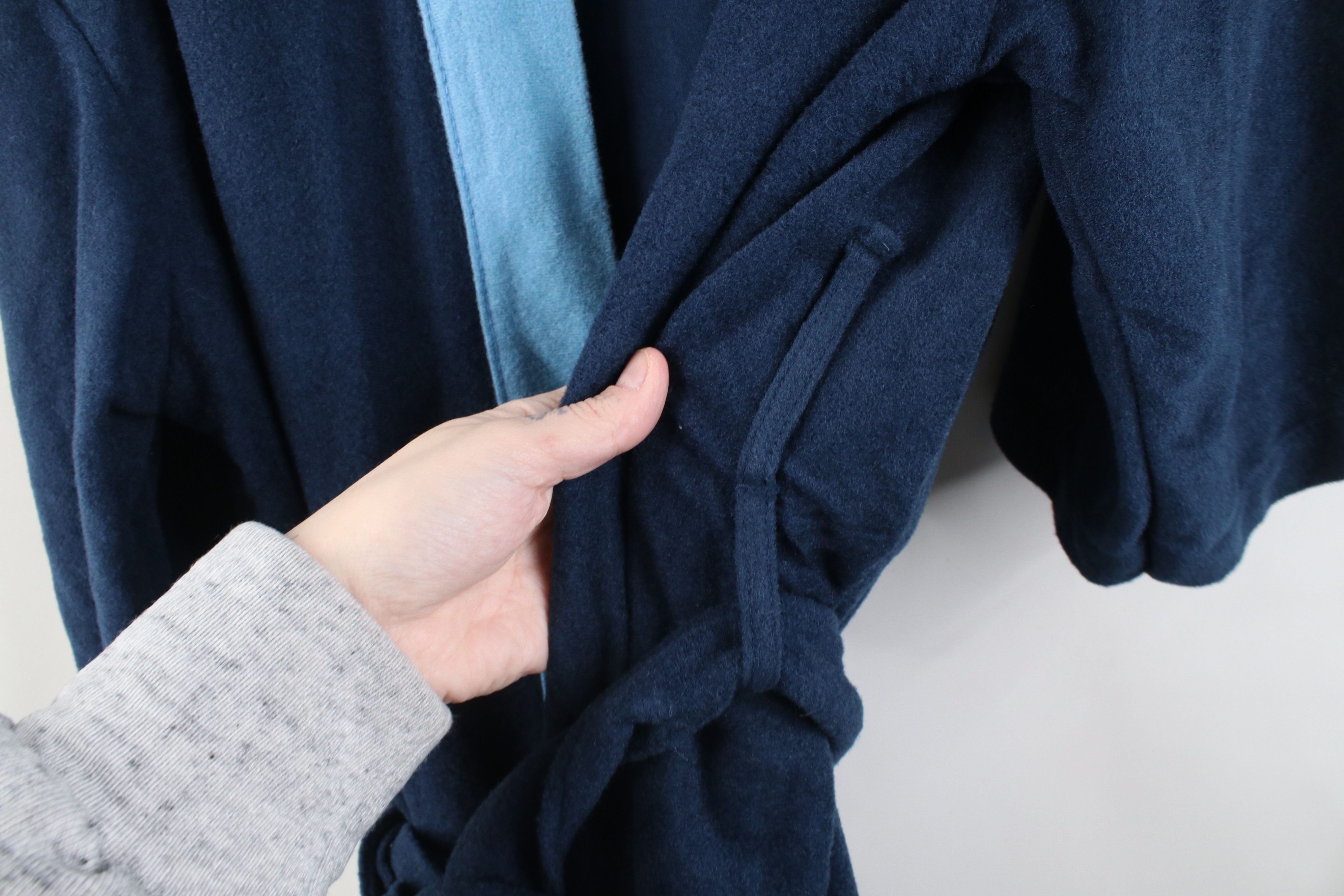 Vintage Vintage 70s Streetwear Belted Short Sleeve Velour Bath Robe Size US L / EU 52-54 / 3 - 15 Thumbnail