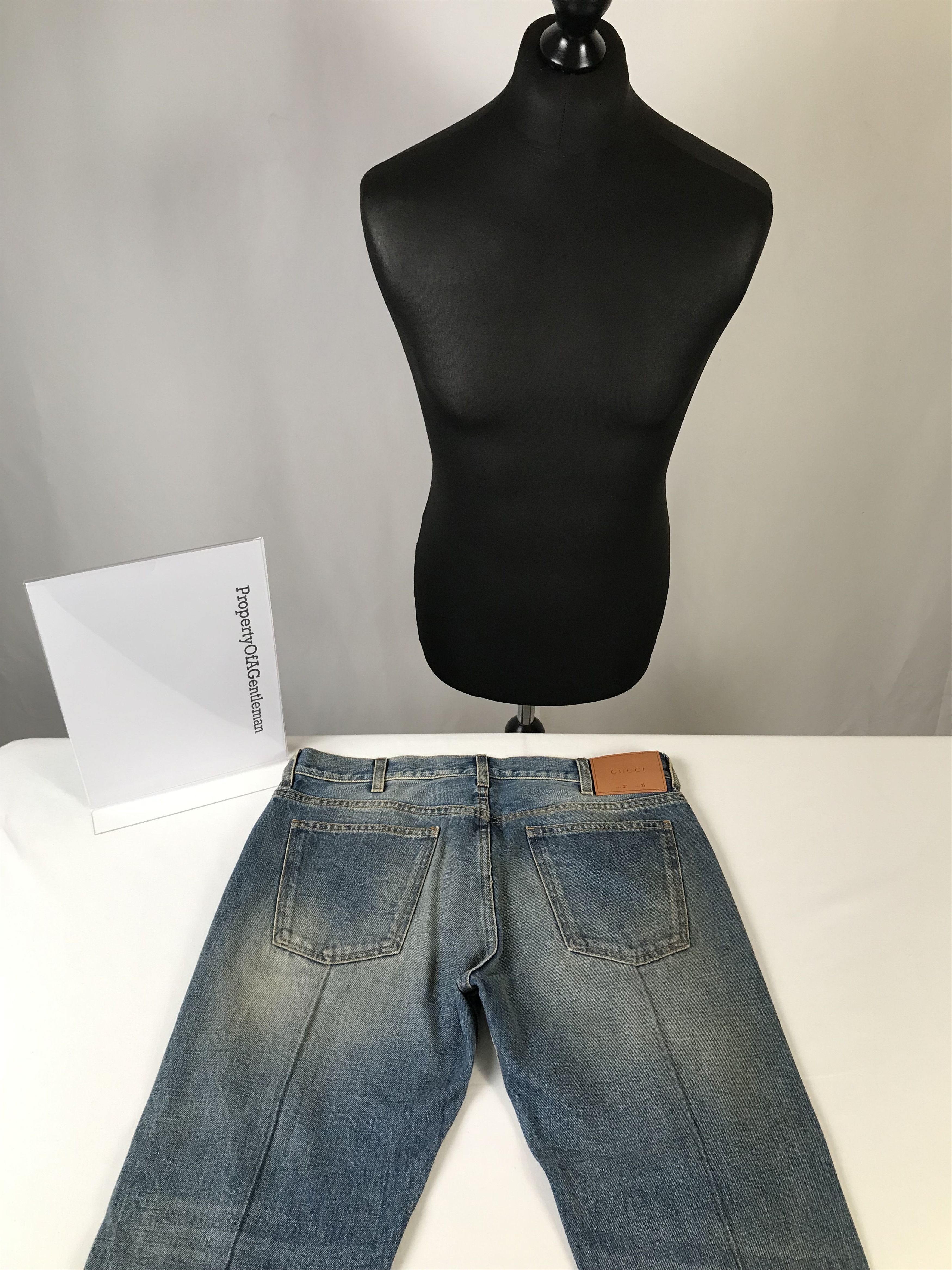 Gucci Gucci Classic Acid Wash Blue Jeans Size US 34 / EU 50 - 5 Thumbnail
