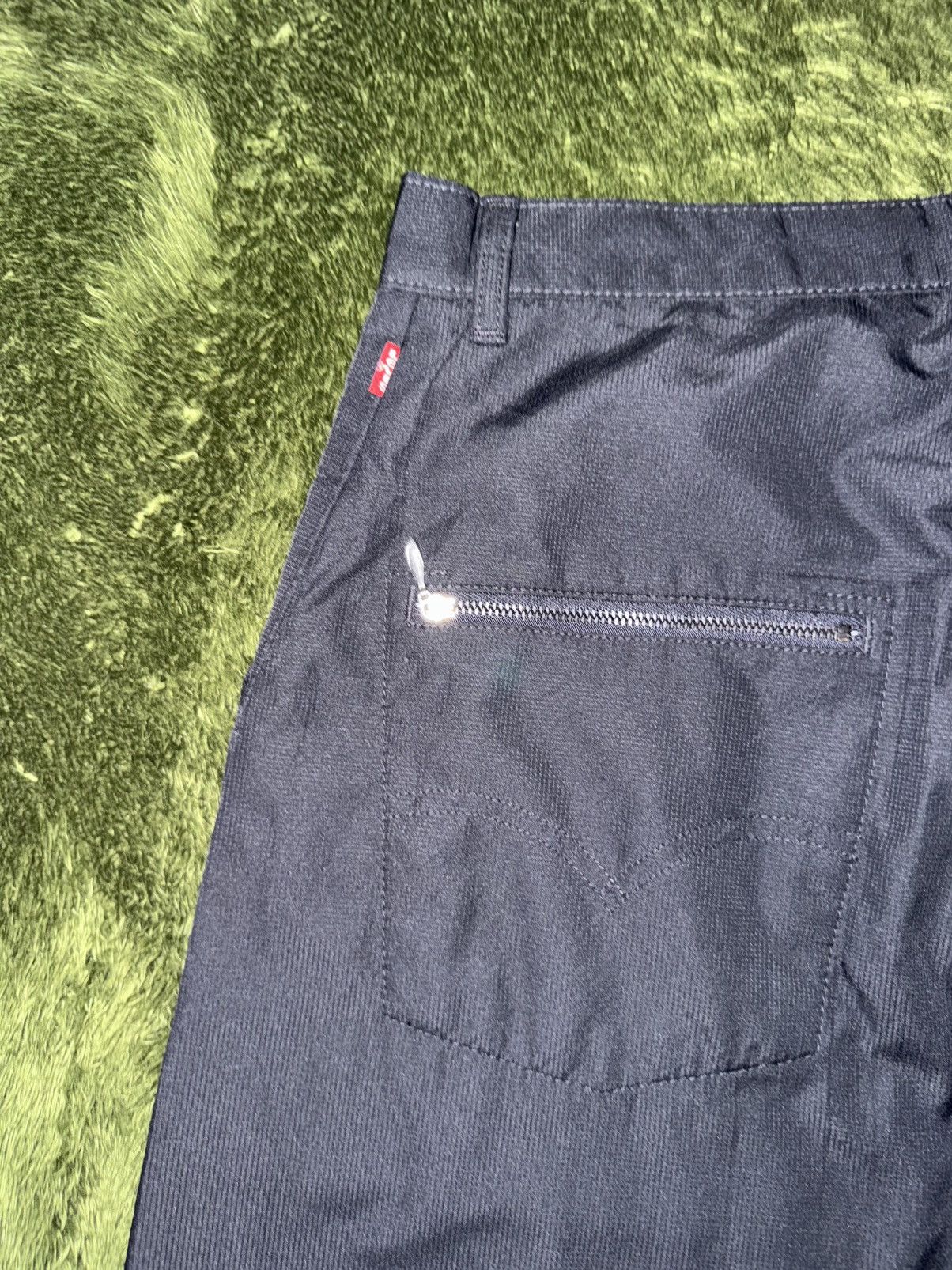 Levi's [32] Levi’s Japan Engineered Jeans Poly Work Pants Black Size US 32 / EU 48 - 11 Thumbnail