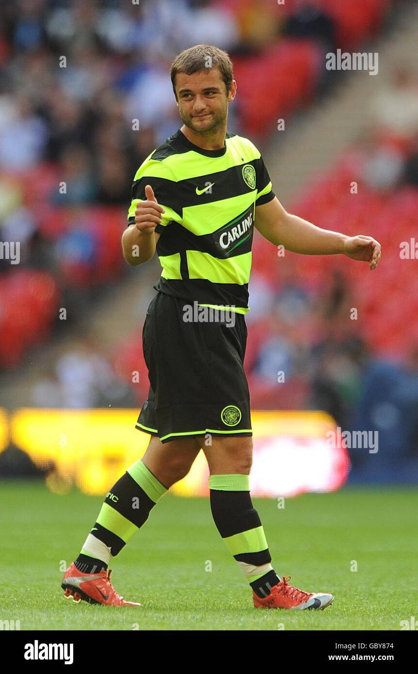 Nike Vintage Nike Celtic 2009/10 Away Jersey Shaun Maloney Jersey Size US XL / EU 56 / 4 - 1 Thumbnail