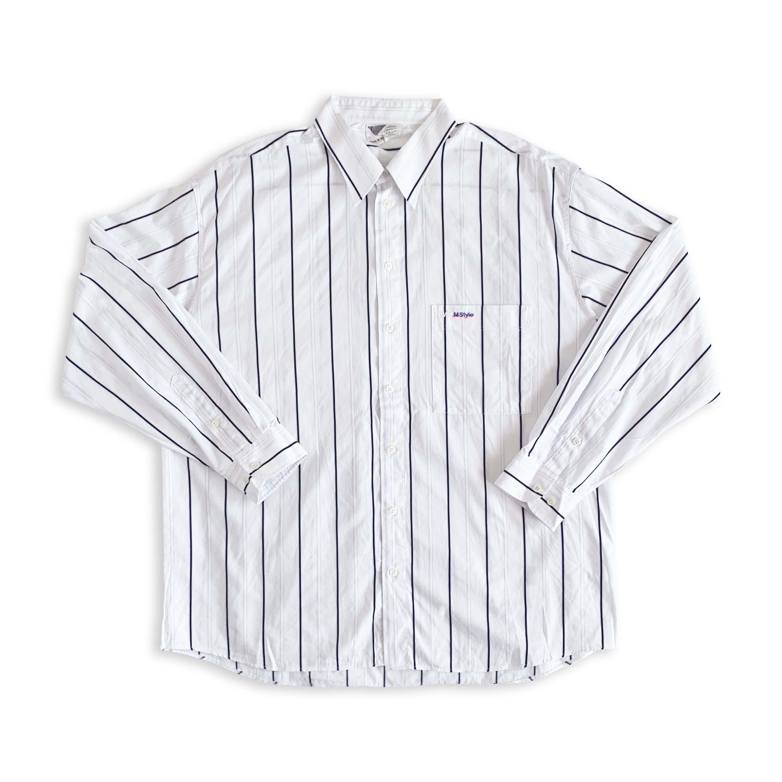 BMW RARE Vintage 80s BMW Button Up Shirt / M Style West Germany Size US XXL / EU 58 / 5 - 2 Thumbnail