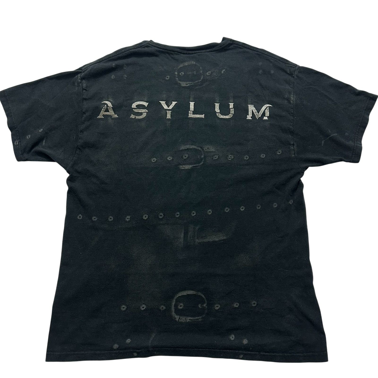Hanes Vtg 2010 Disturbed Asylum T-Shirt Hanes Heavyweight L Size US L / EU 52-54 / 3 - 5 Thumbnail