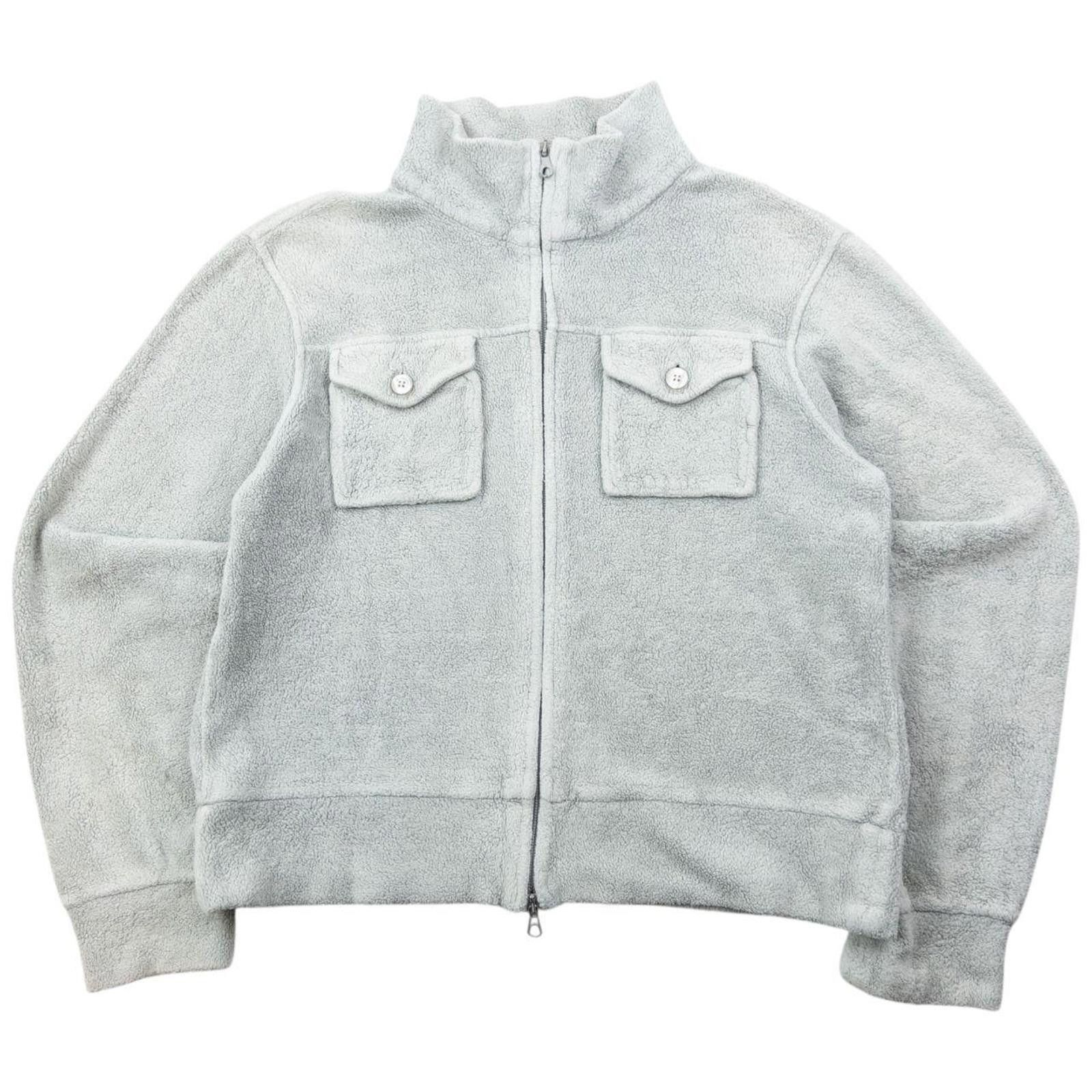 Other Vintage 90s Armani Jeans Cropped Fleece Jacket Womens Size M Size M / US 6-8 / IT 42-44 - 1 Thumbnail