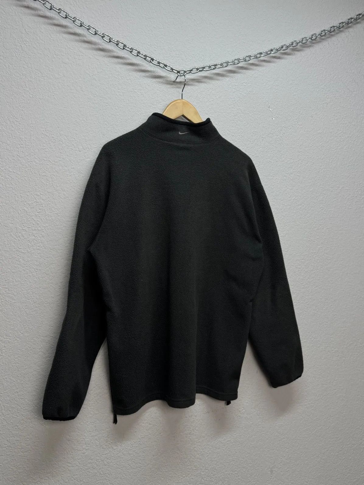 Nike Vintage 90s Nike 1/4 Zip Fleece Pullover Sweater Size US L / EU 52-54 / 3 - 12 Thumbnail