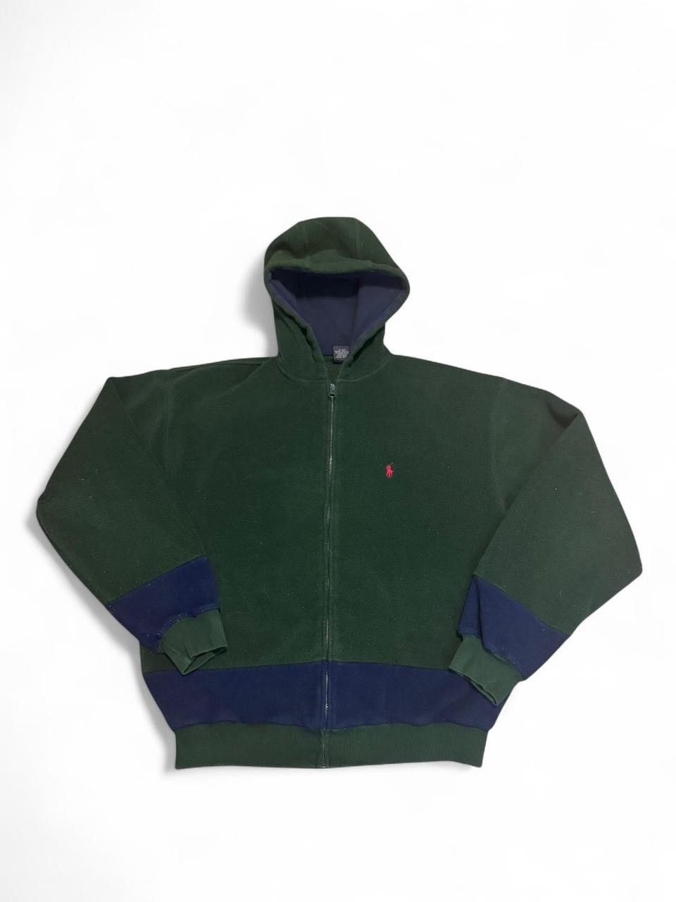 MEN POLO RALPH LAUREN FLEECE FULL ZIP COLLAR LIL PONY POCKET