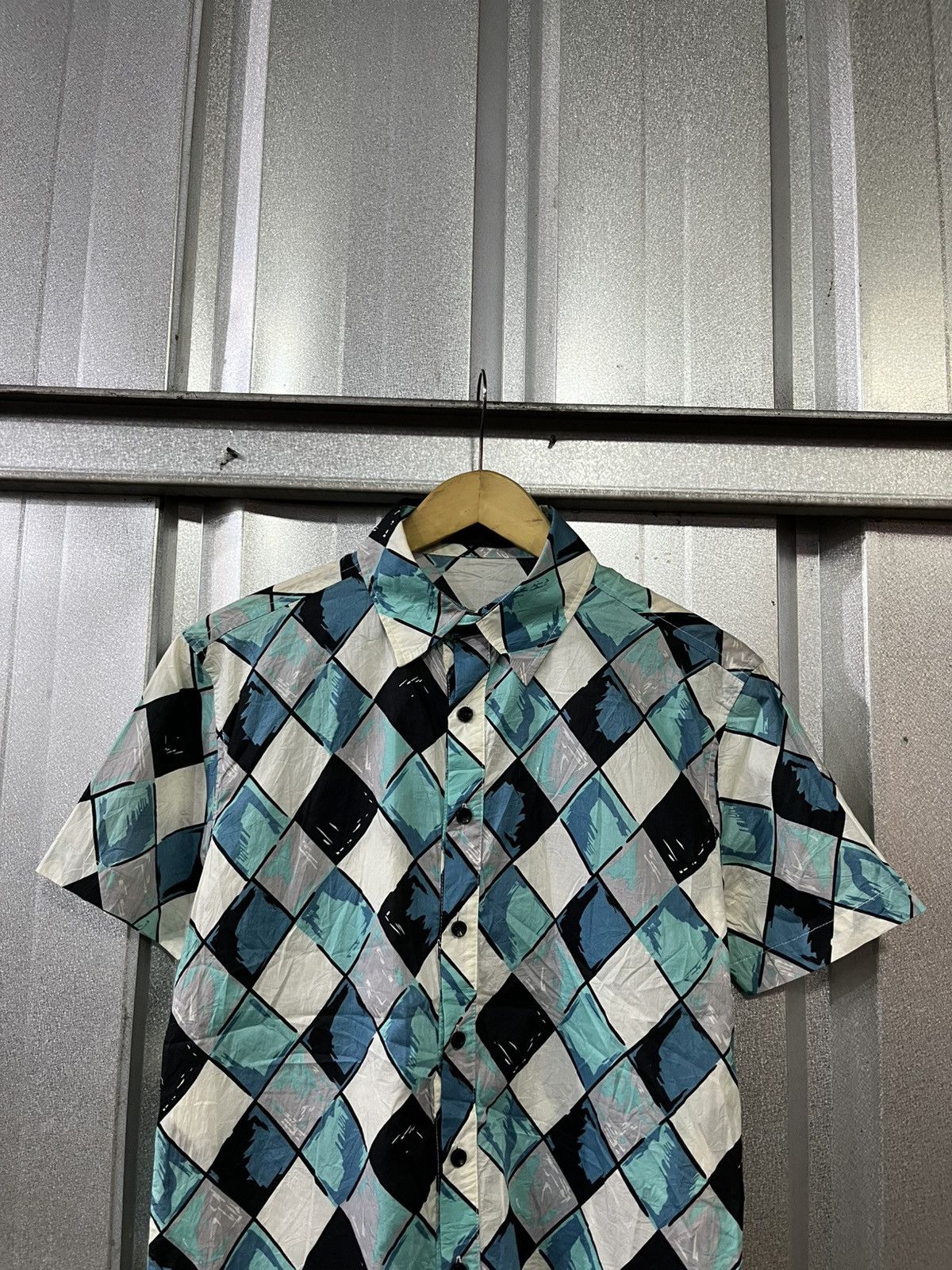 Just Cavalli Just cavalli slimfit short sleeve button ups shirt Size US M / EU 48-50 / 2 - 2 Thumbnail