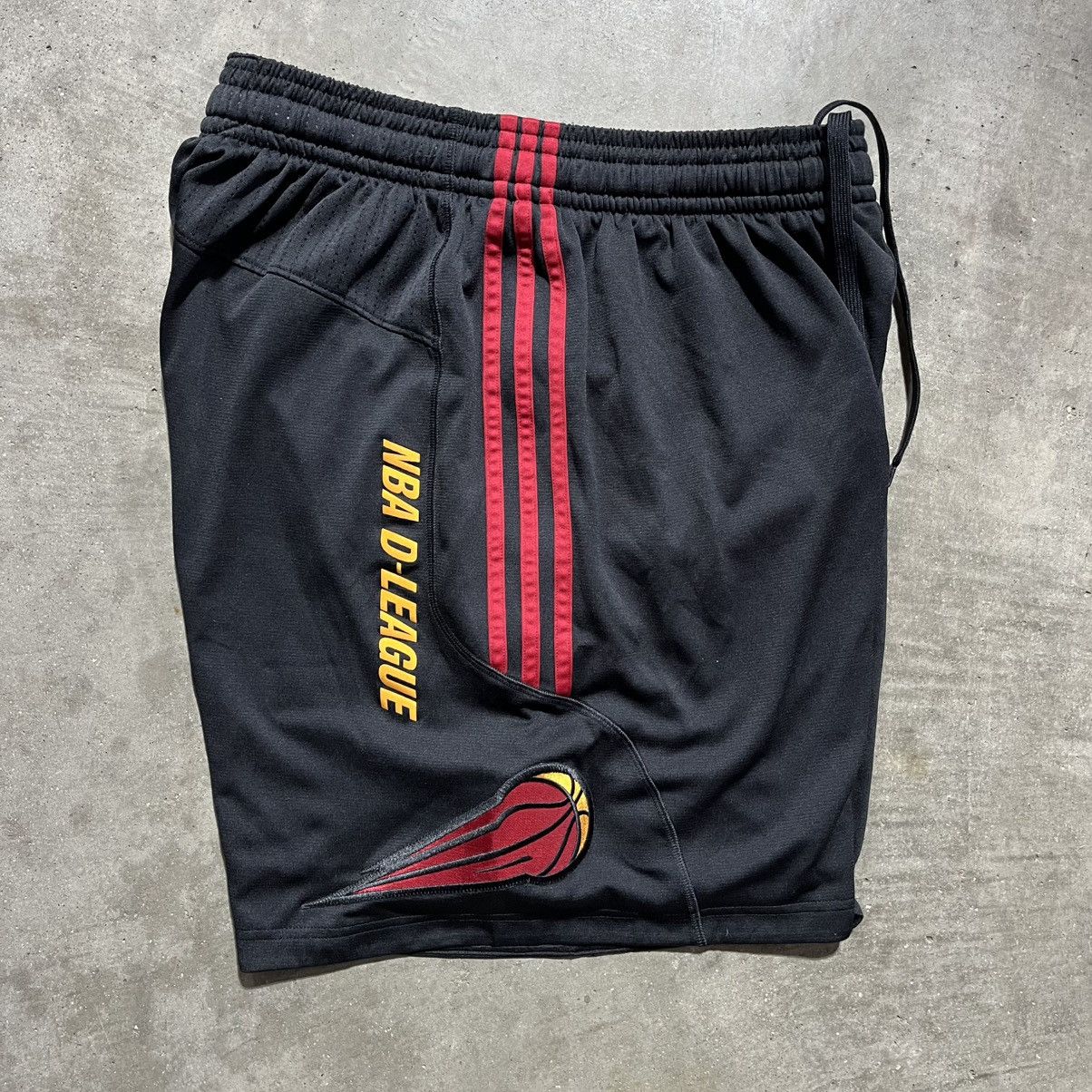 GAME WORN NBA Miami Heat 2017 D-League Adidas Game Shorts