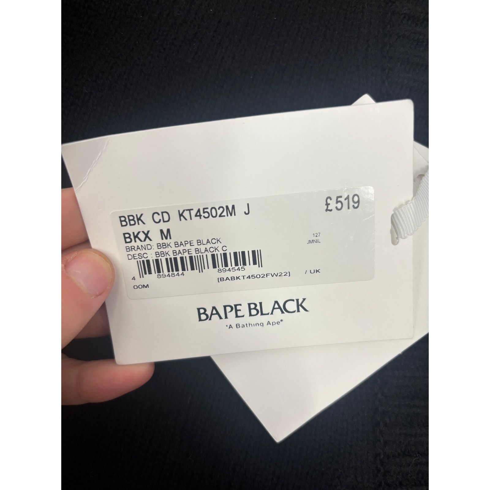 Bape BAPE BLACK College Cardigan Sweater Size Medium (MSRP: $606) Size US M / EU 48-50 / 2 - 8 Thumbnail