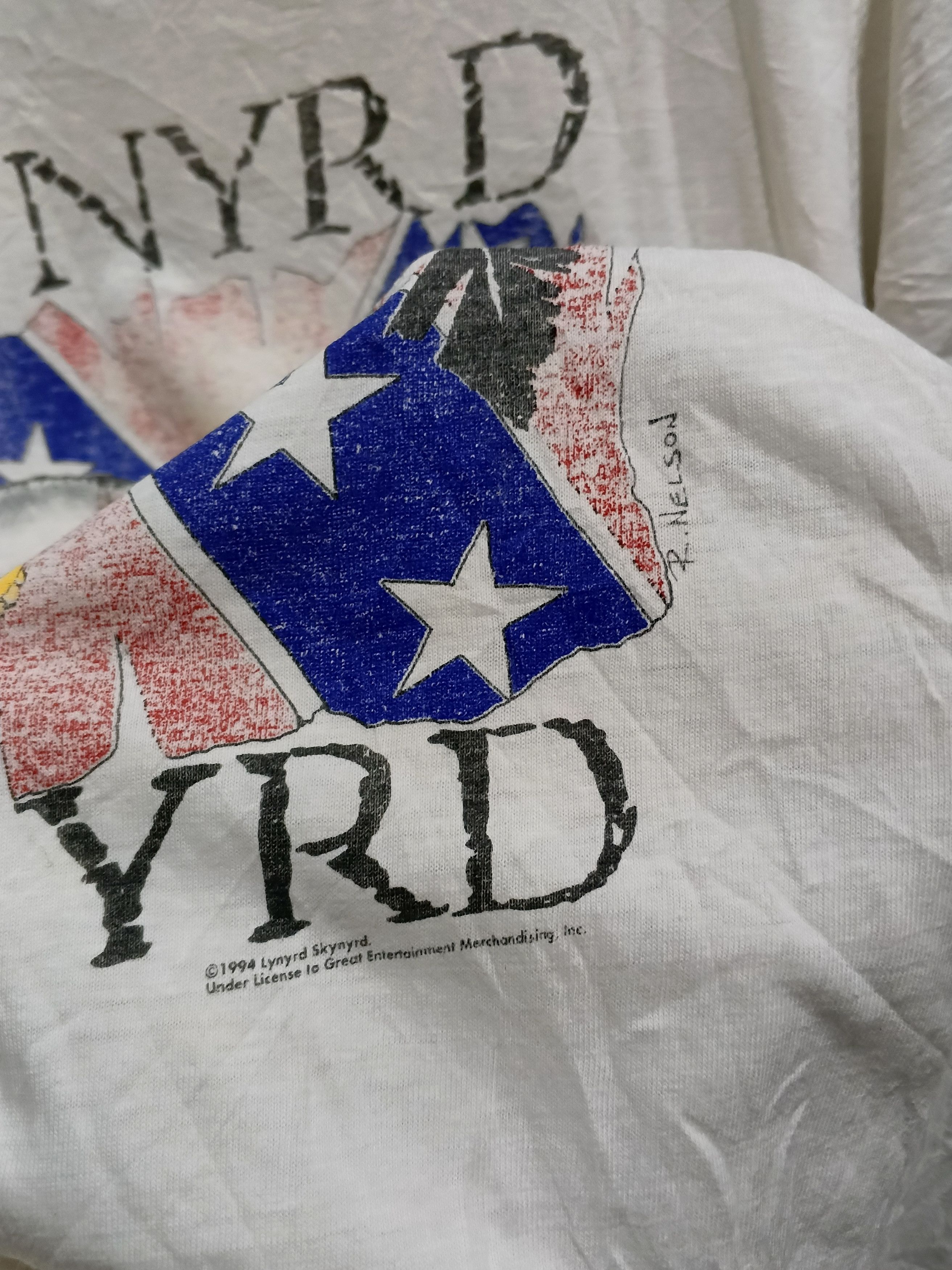 Band Tees Vintage Lynyrd Skynyrd Endangered Species Tour 1994 Size US L / EU 52-54 / 3 - 5 Thumbnail