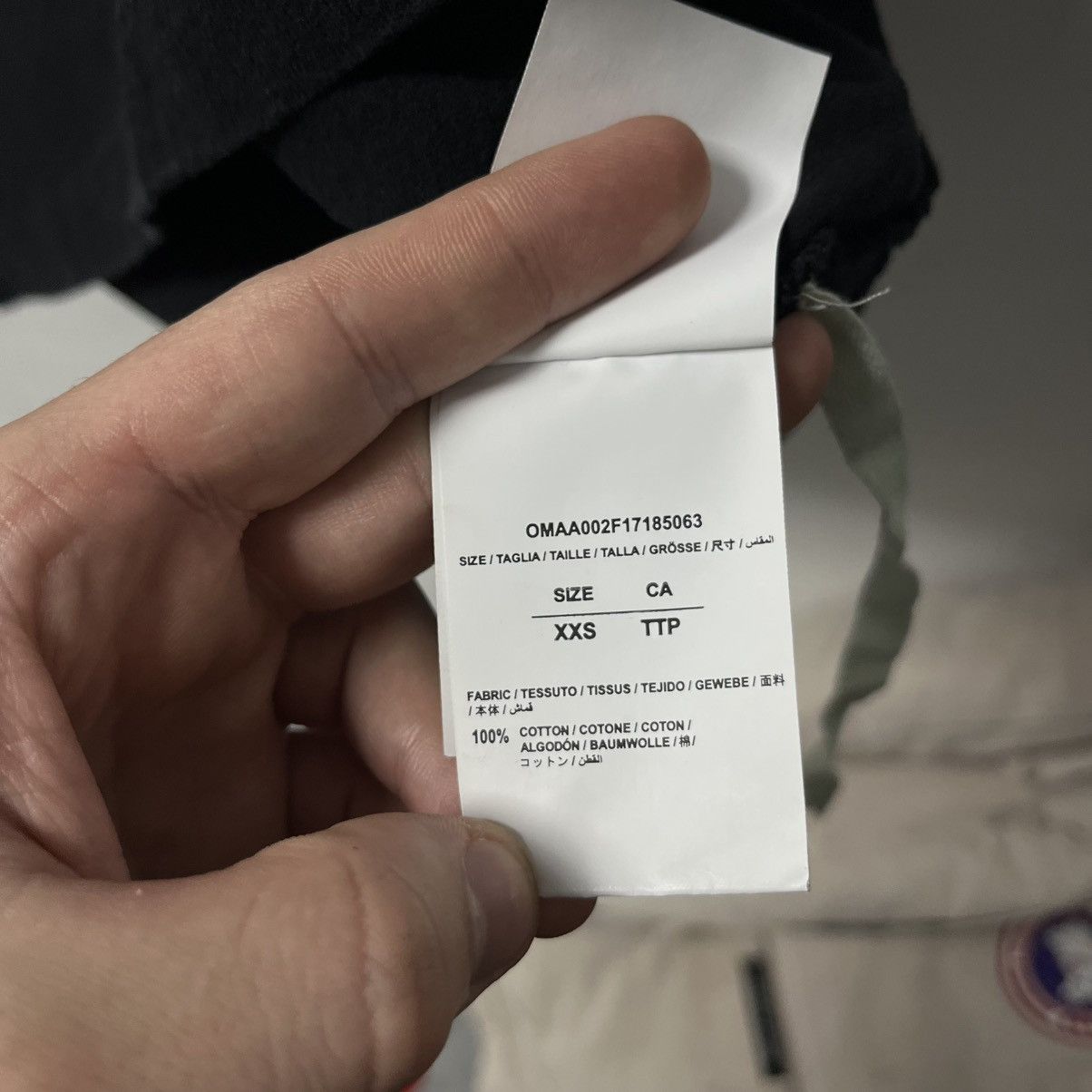 Off-White Off-White T-Shirt Big Logo Luxury Hype Rare Size S Size US S / EU 44-46 / 1 - 11 Thumbnail