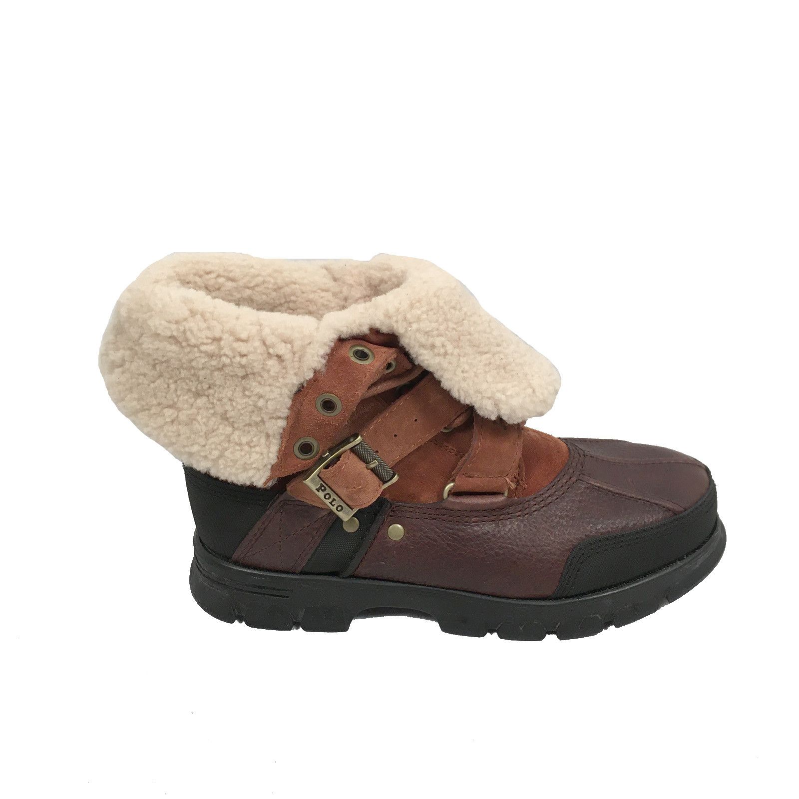 Polo Ralph Lauren NEW Vintage Polo Ralph Lauren Tavin Rollover Shearling Boots Size US 8 / EU 41 - 2 Thumbnail