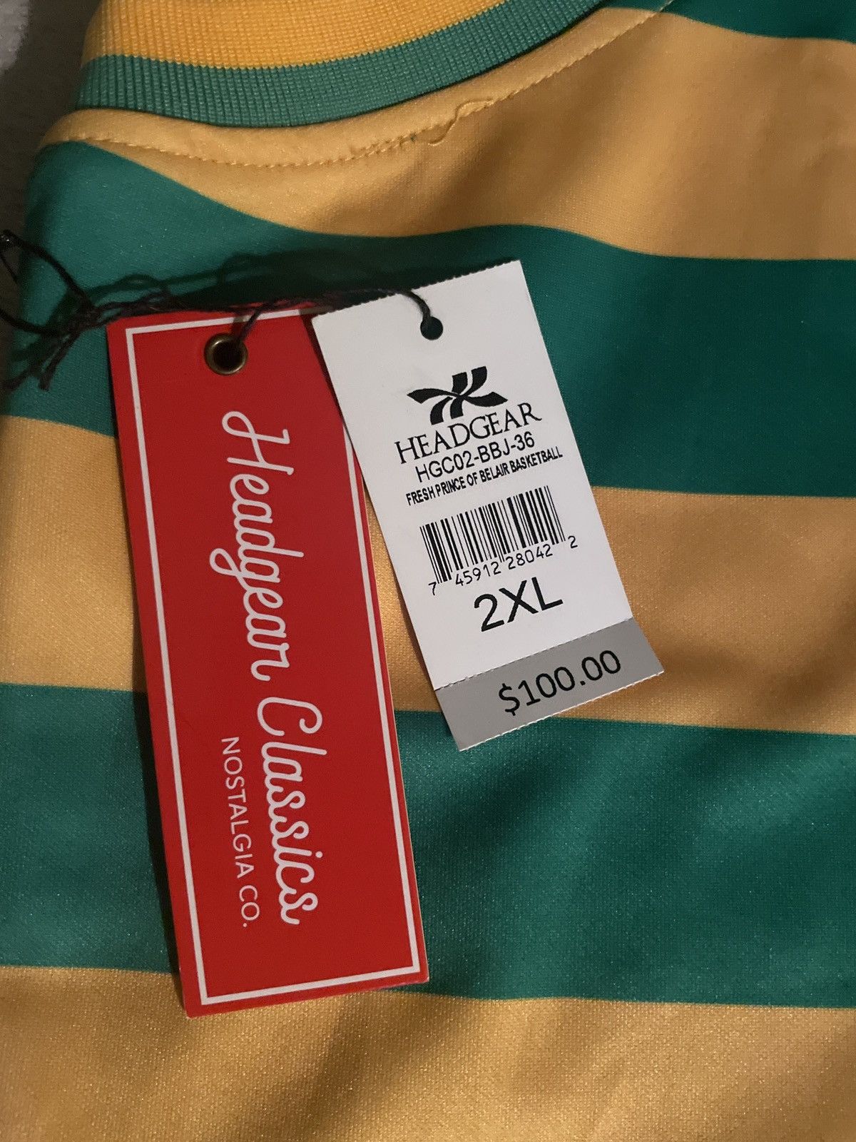 Other “Men’s” brand new XXL Headgear classics fresh Prince jersey Size US XXL / EU 58 / 5 - 8 Thumbnail