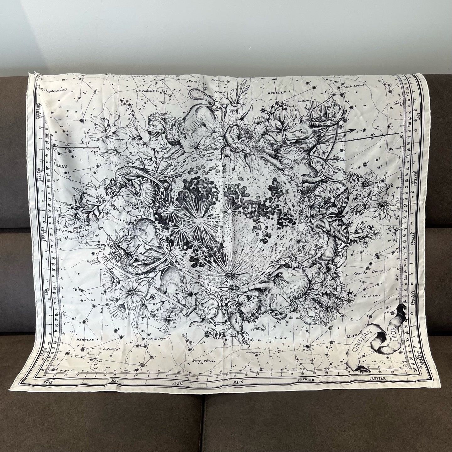 Dior Dior Silk Multi Scarf one size Men Size ONE SIZE - 1 Thumbnail