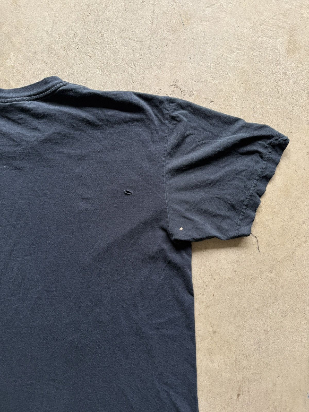 DKNY Y2K Vintage DNKY Black Faded New York Logo Print Shirt Size US M / EU 48-50 / 2 - 10 Thumbnail