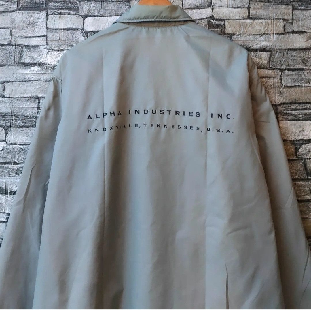 Alpha Industries ALPHA INDUSTRIES Coach Jacket Size US XL / EU 56 / 4 - 4 Thumbnail