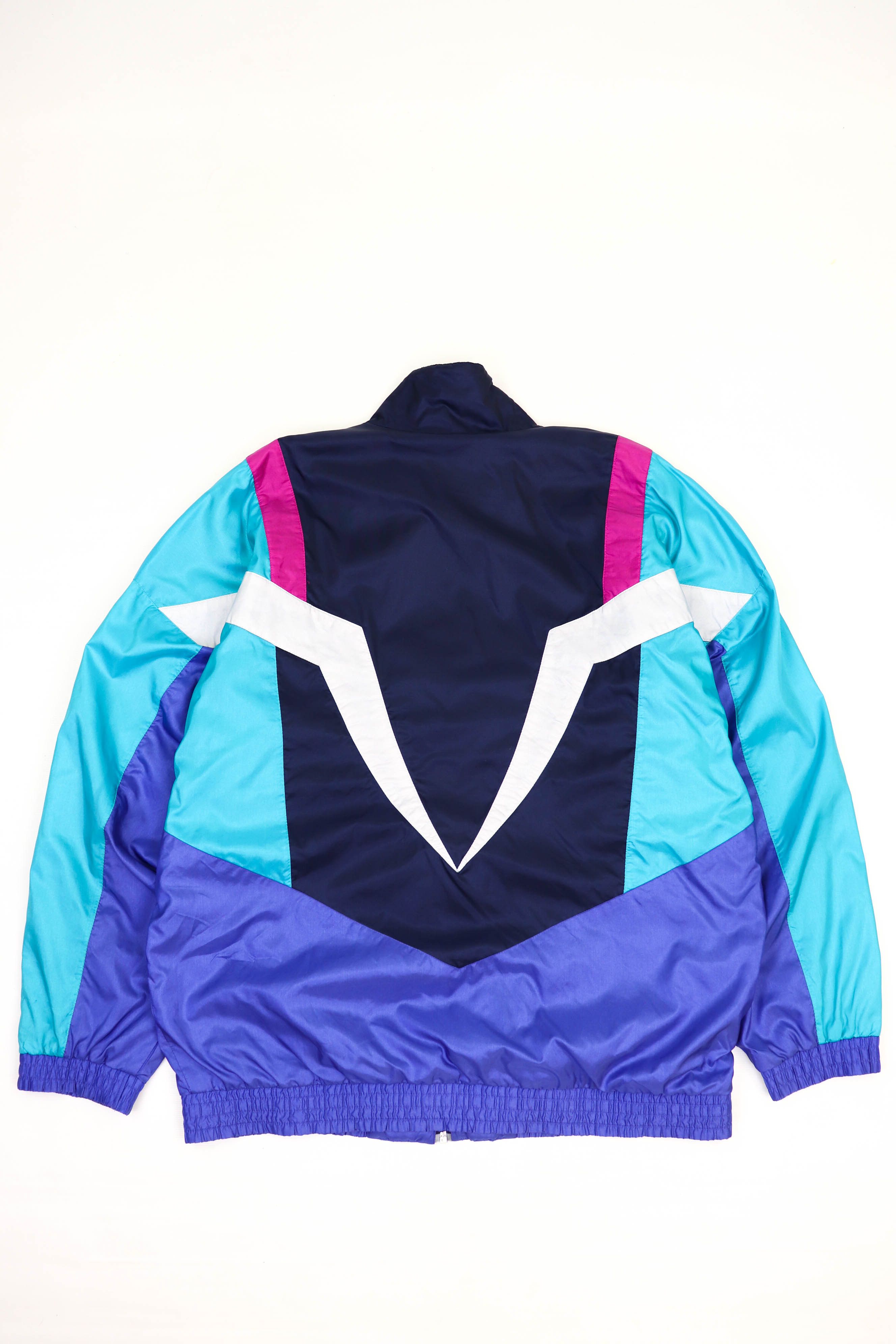 Adidas Adidas Vintage 3 Stripes Oversized Windbreaker Track Jacket Size US XL / EU 56 / 4 - 2 Thumbnail