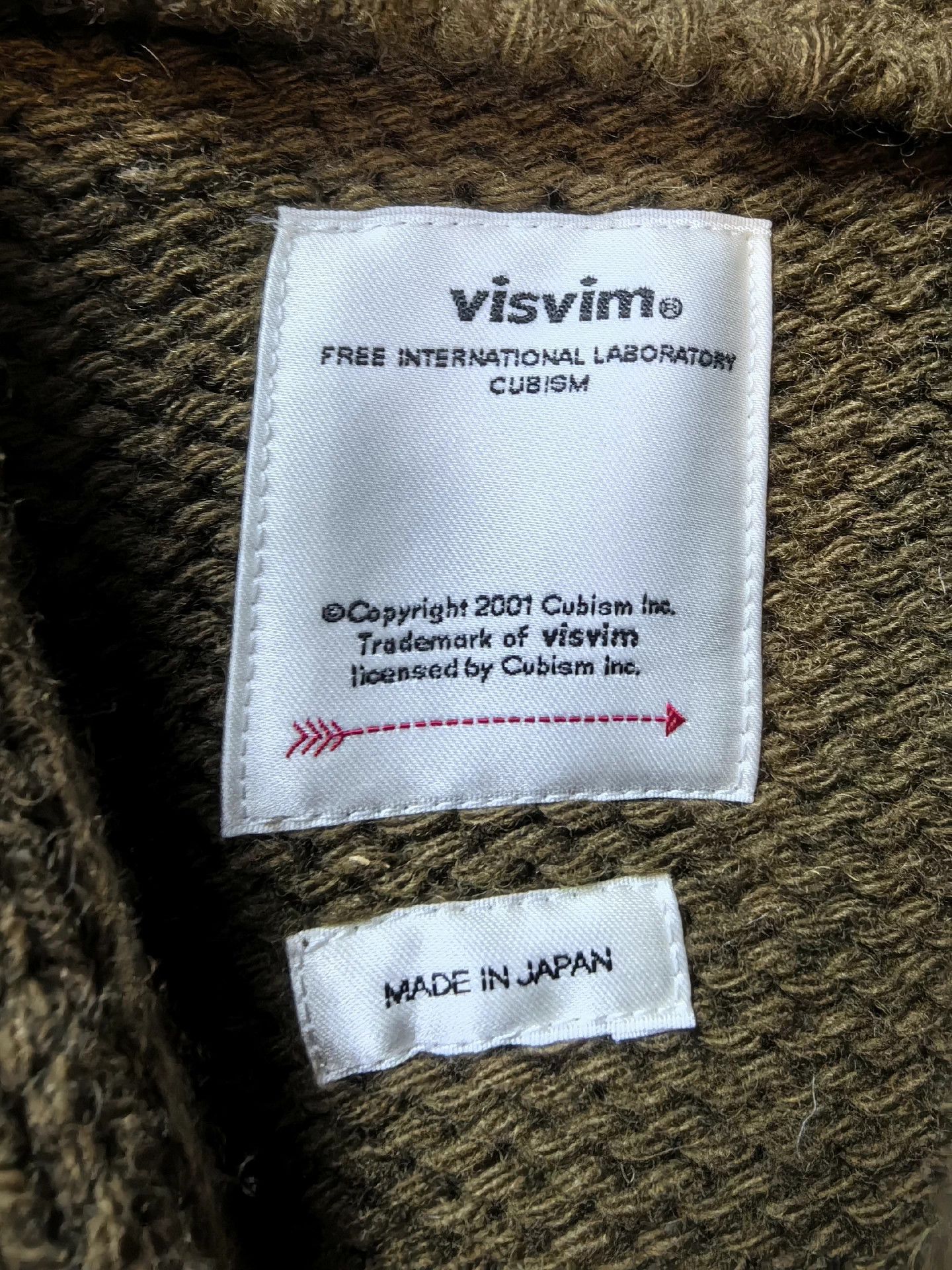 Visvim VISVIM 19AW Cowichan Knit Handmade Wool Cardigan Olive 1 Size US S / EU 44-46 / 1 - 6 Thumbnail