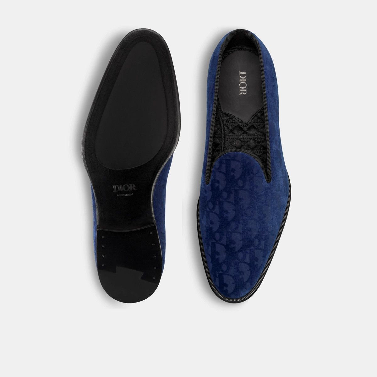 Dior o1bcso1str0226 Timeless Loafer in Nevy Blue Size US 11 / EU 44 - 4 Thumbnail